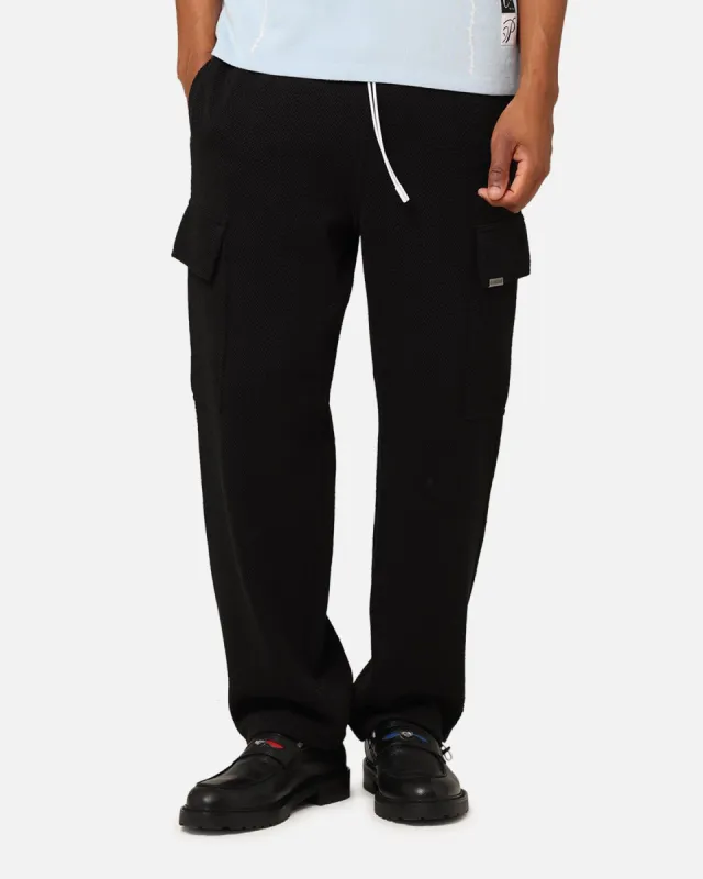 Carre Grain Superior Cargo Jogger Black sold by Culture Kings