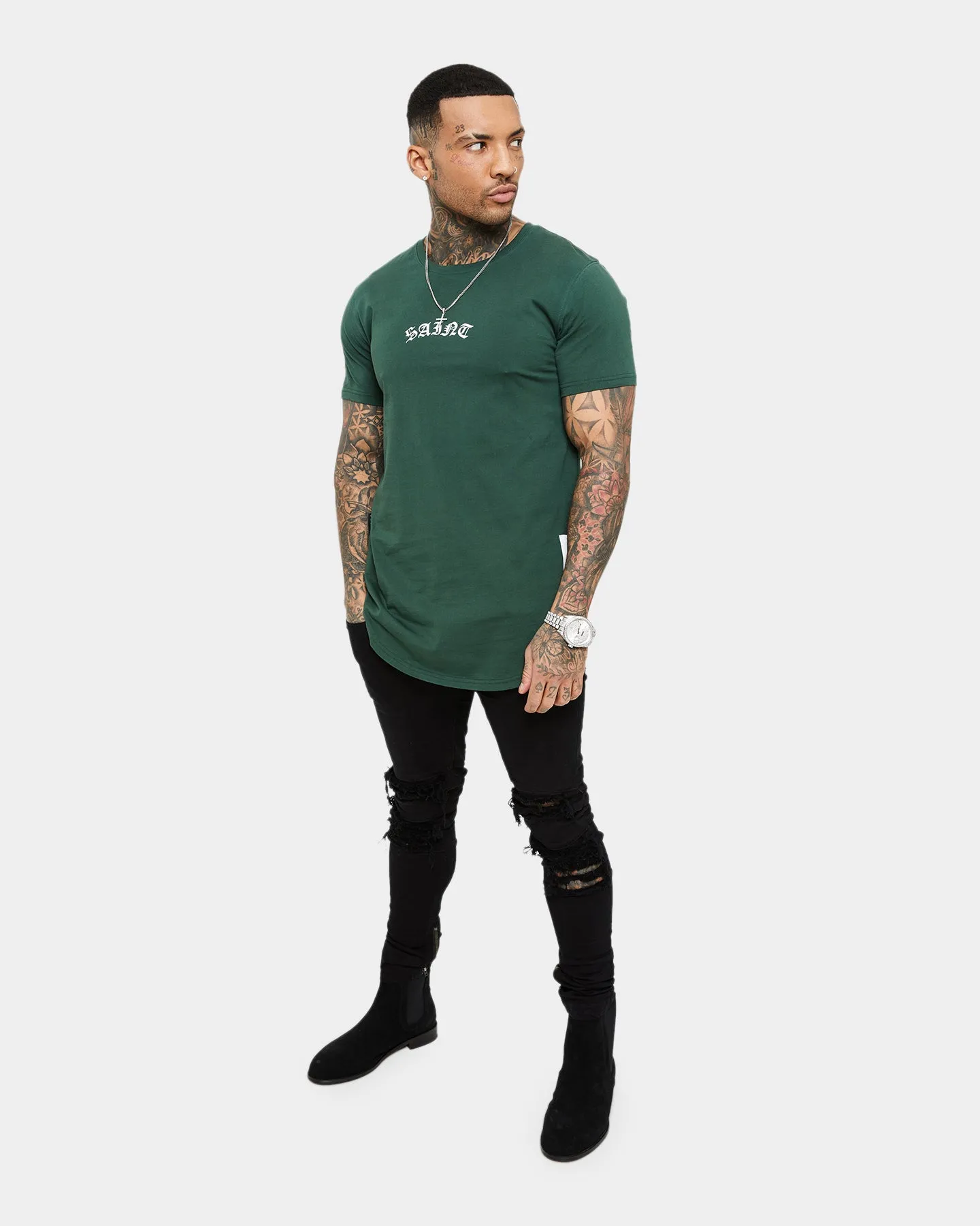 Saint Morta Day Of The Dead T-Shirt Dark Green sold by Culture Kings product image thumbnail 2