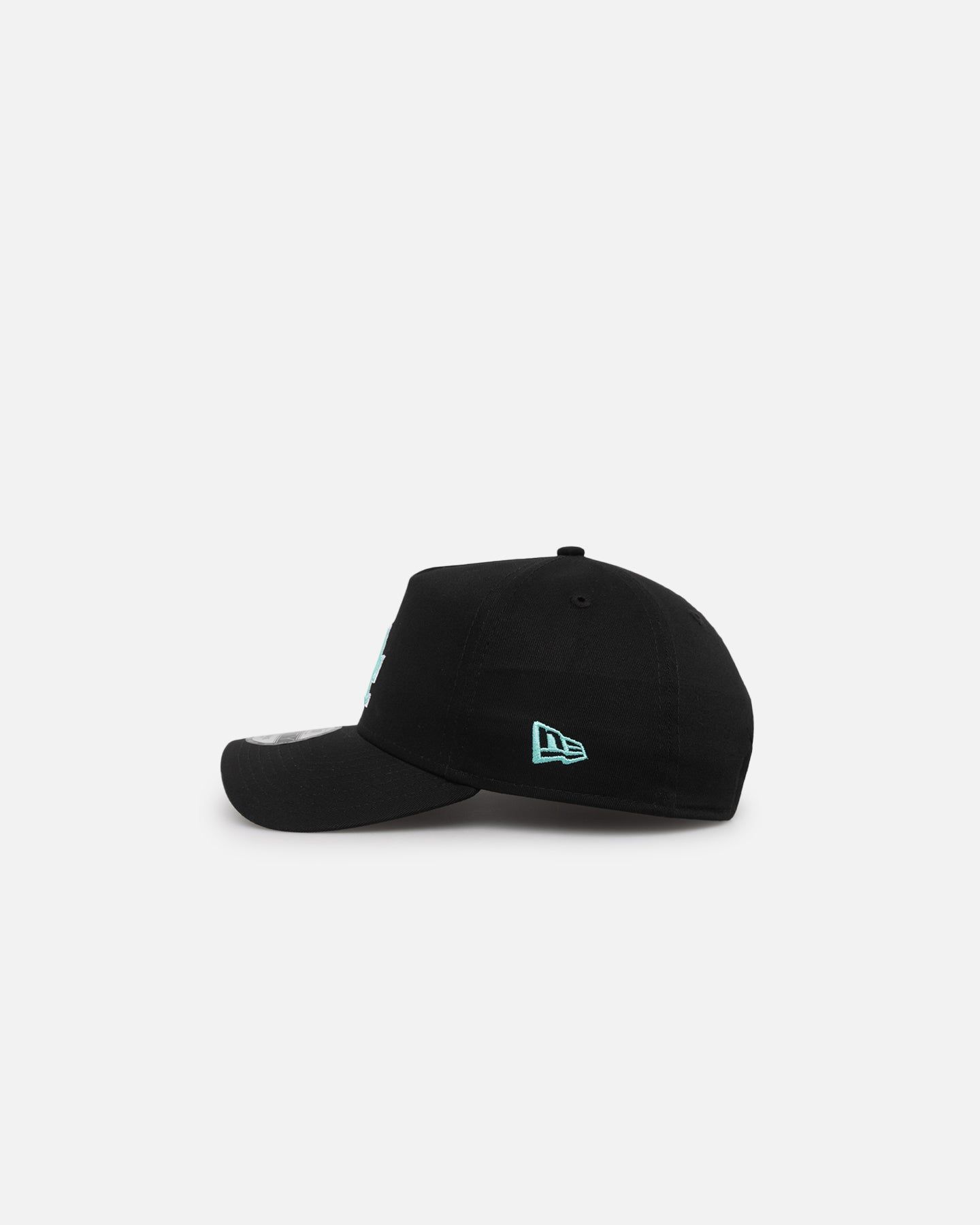 New Era Los Angeles Dodgers 9FORTY A-Frame Snapback Black/Aqua Blue sold by Culture Kings product image thumbnail 4