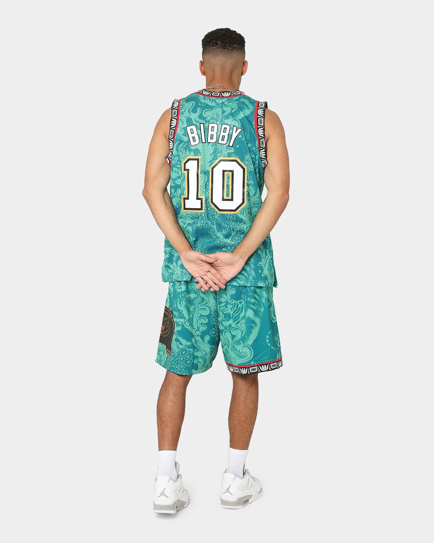 Mitchell & Ness Memphis Grizzlies Mike Bibby #10 CNY 4.0 Swingman Jersey Teal sold by Culture Kings product image thumbnail 2