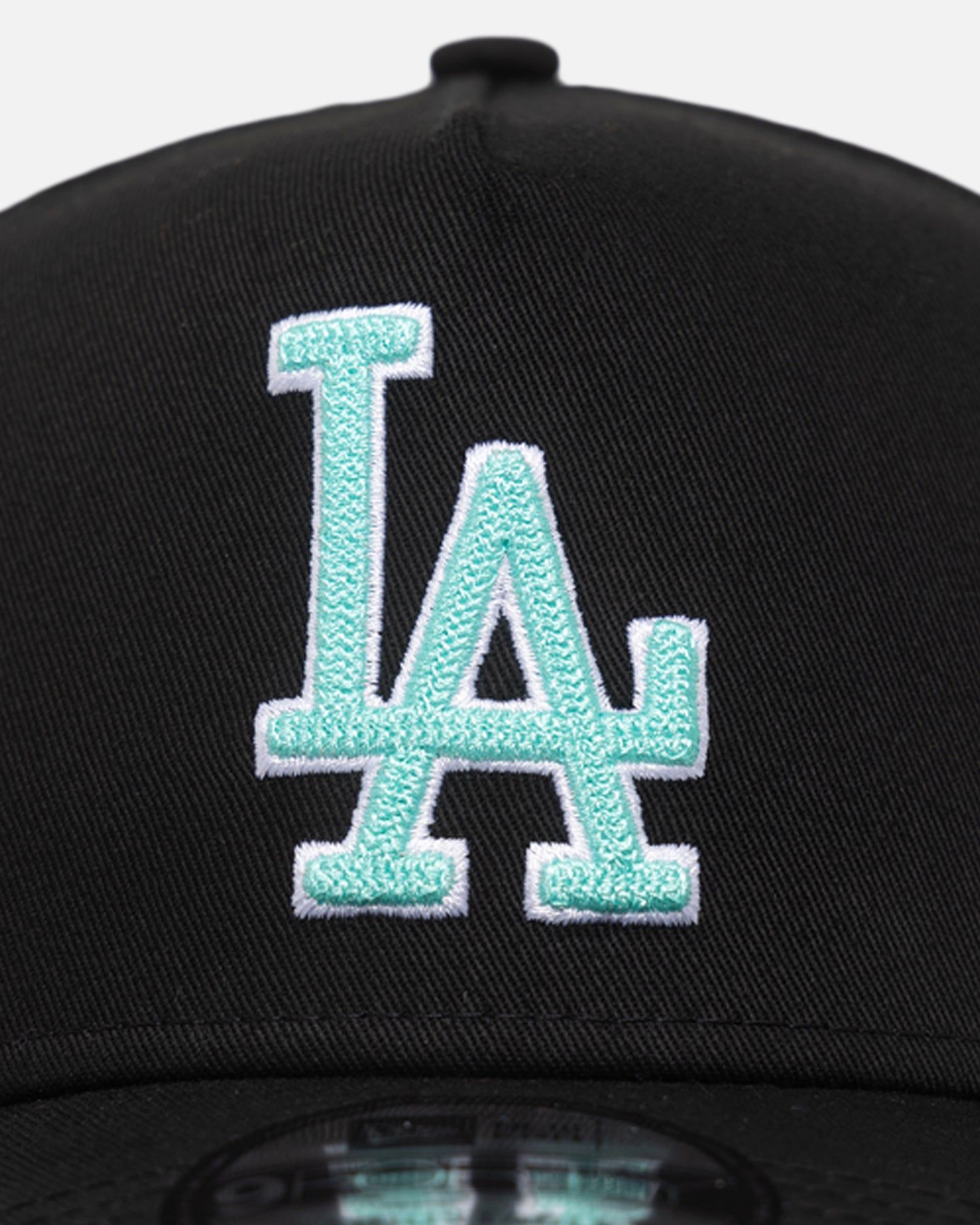 New Era Los Angeles Dodgers 9FORTY A-Frame Snapback Black/Aqua Blue sold by Culture Kings product image thumbnail 5