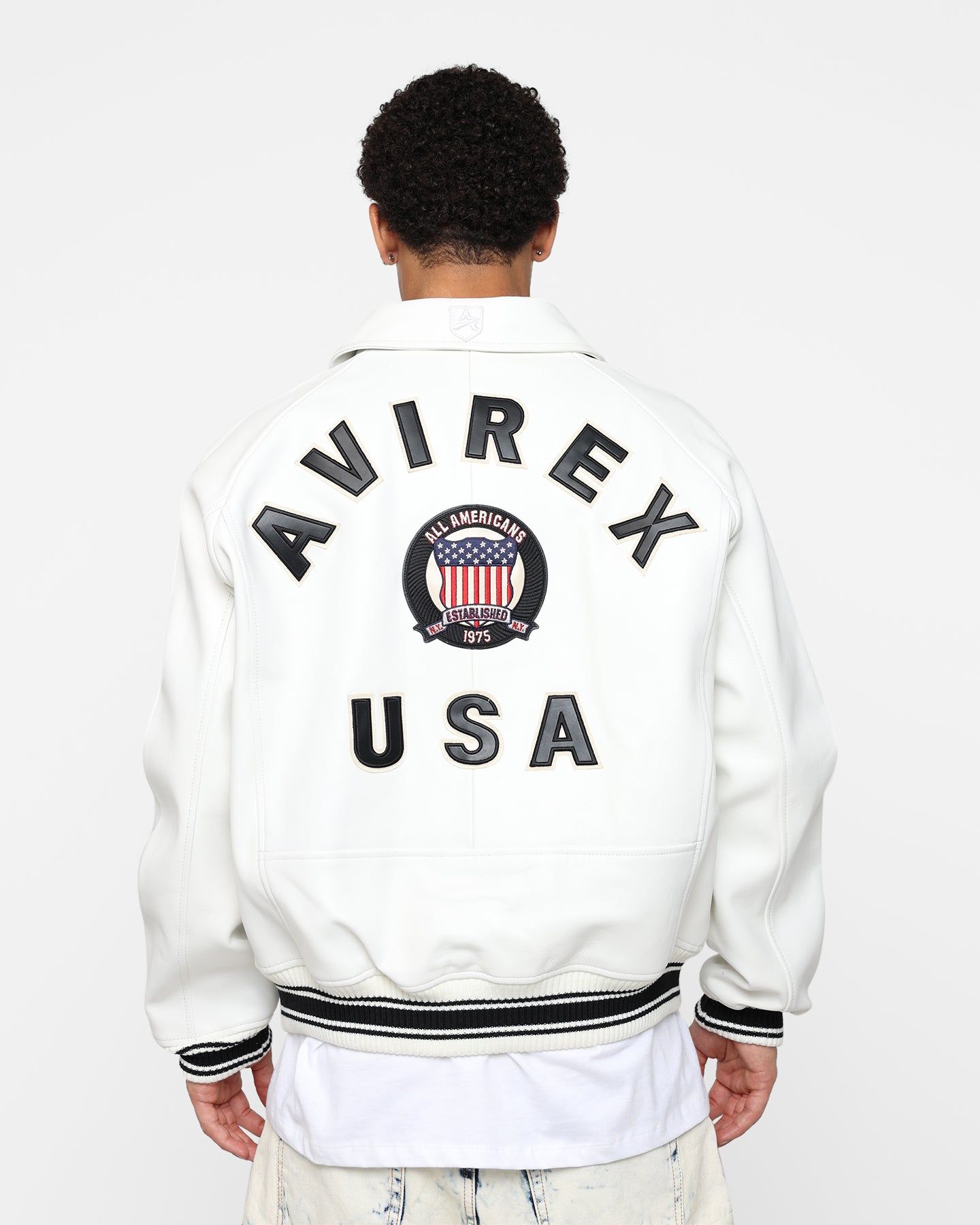 Avirex Icon Jacket Snow White sold by Culture Kings product image thumbnail 5