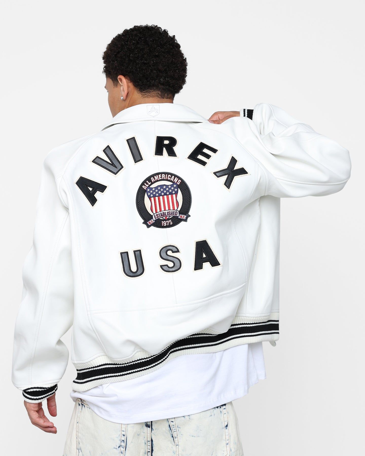 Avirex Icon Jacket Snow White sold by Culture Kings