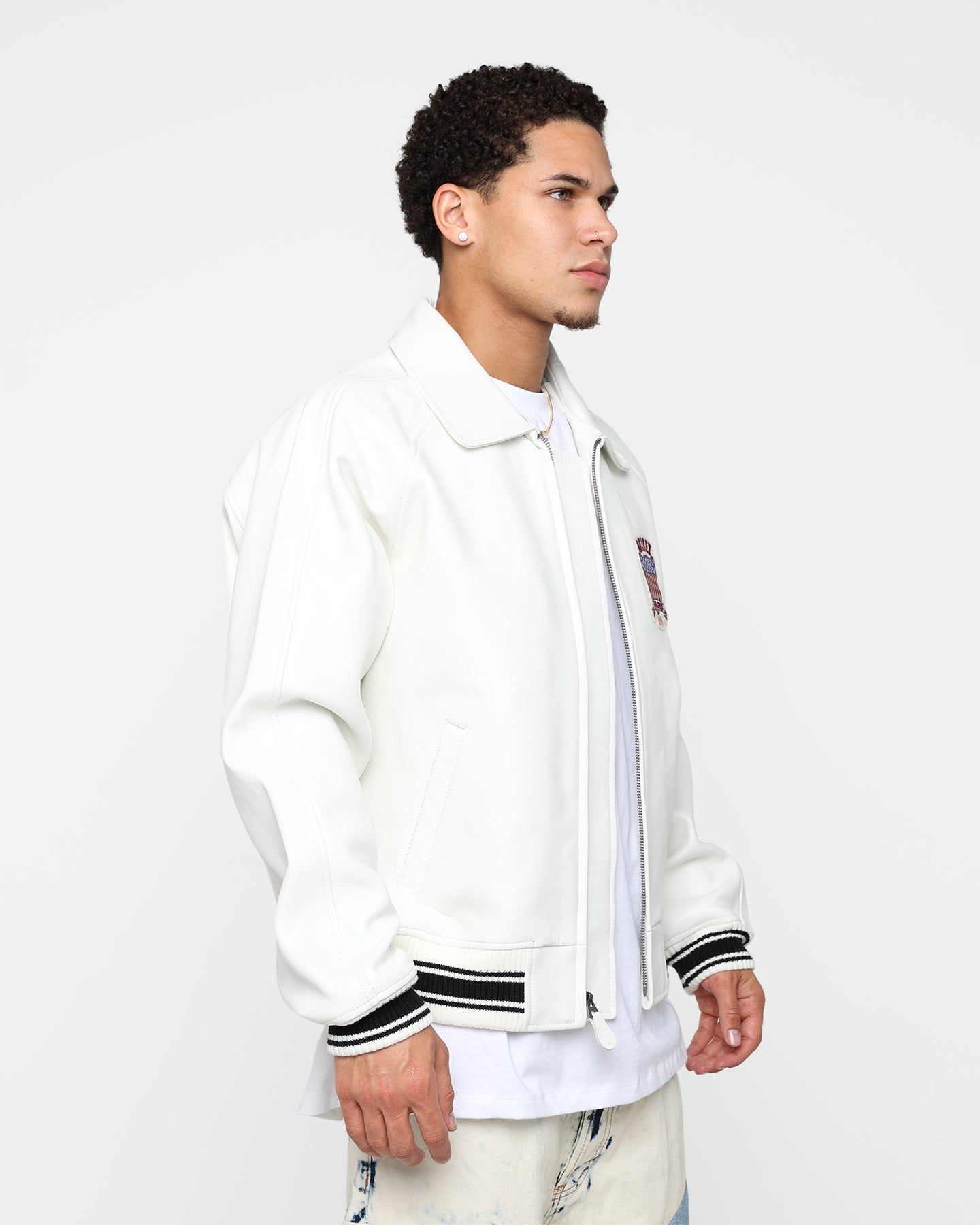 Avirex Icon Jacket Snow White sold by Culture Kings product image thumbnail 6