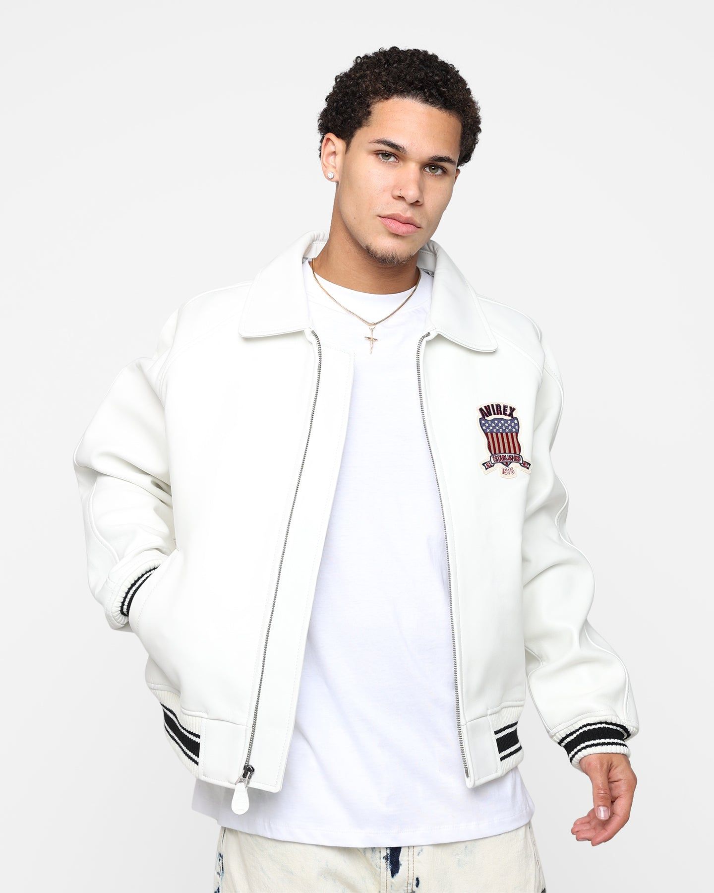 Avirex Icon Jacket Snow White sold by Culture Kings product image thumbnail 2