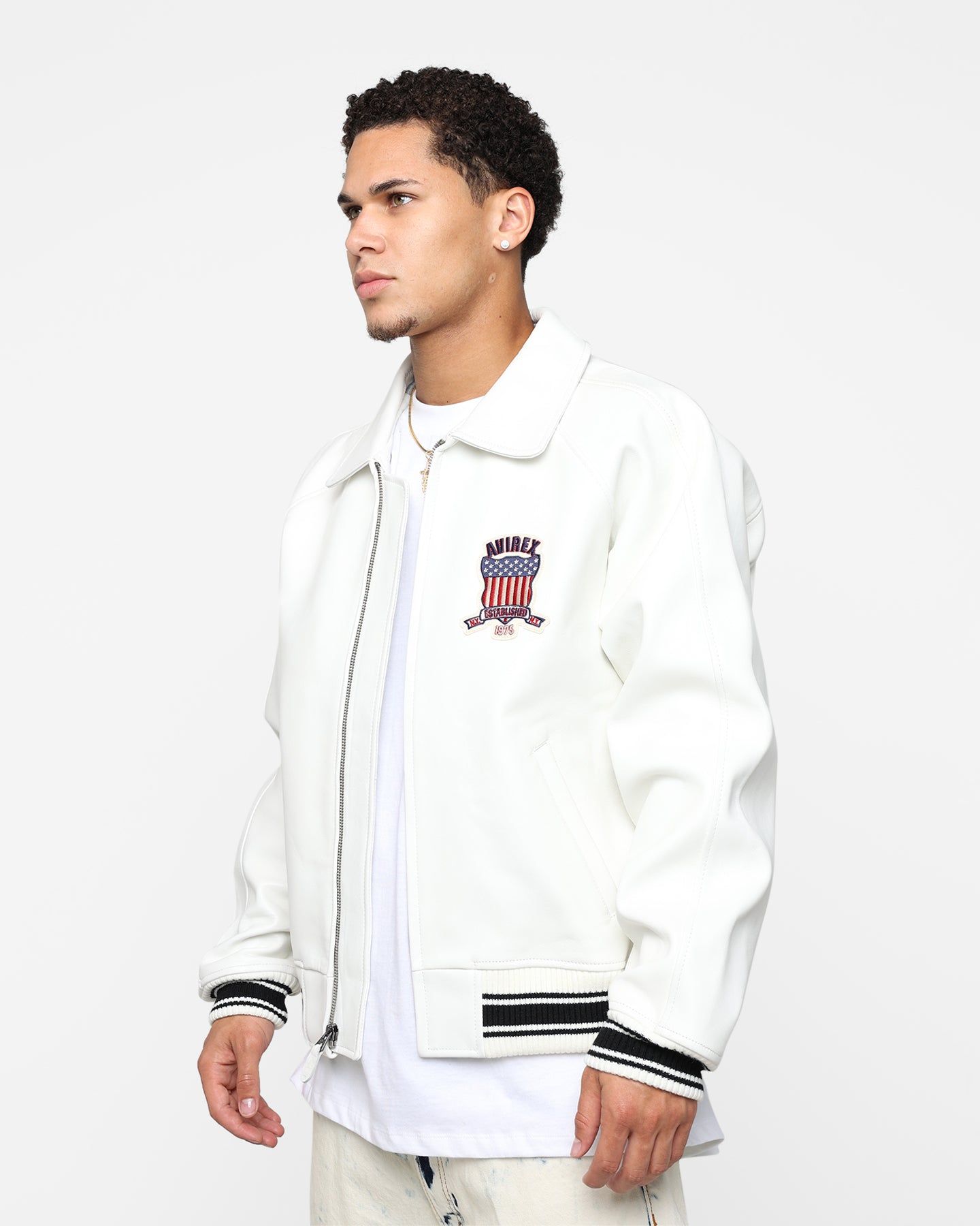 Avirex Icon Jacket Snow White sold by Culture Kings product image thumbnail 7