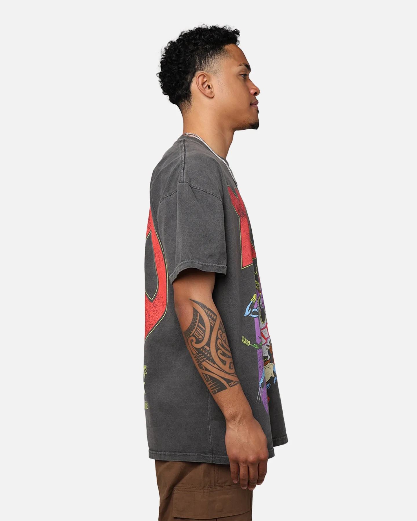 Marvel X-Men The X-Men Heavy Vintage T-Shirt Vintage Black sold by Culture Kings product image thumbnail 5