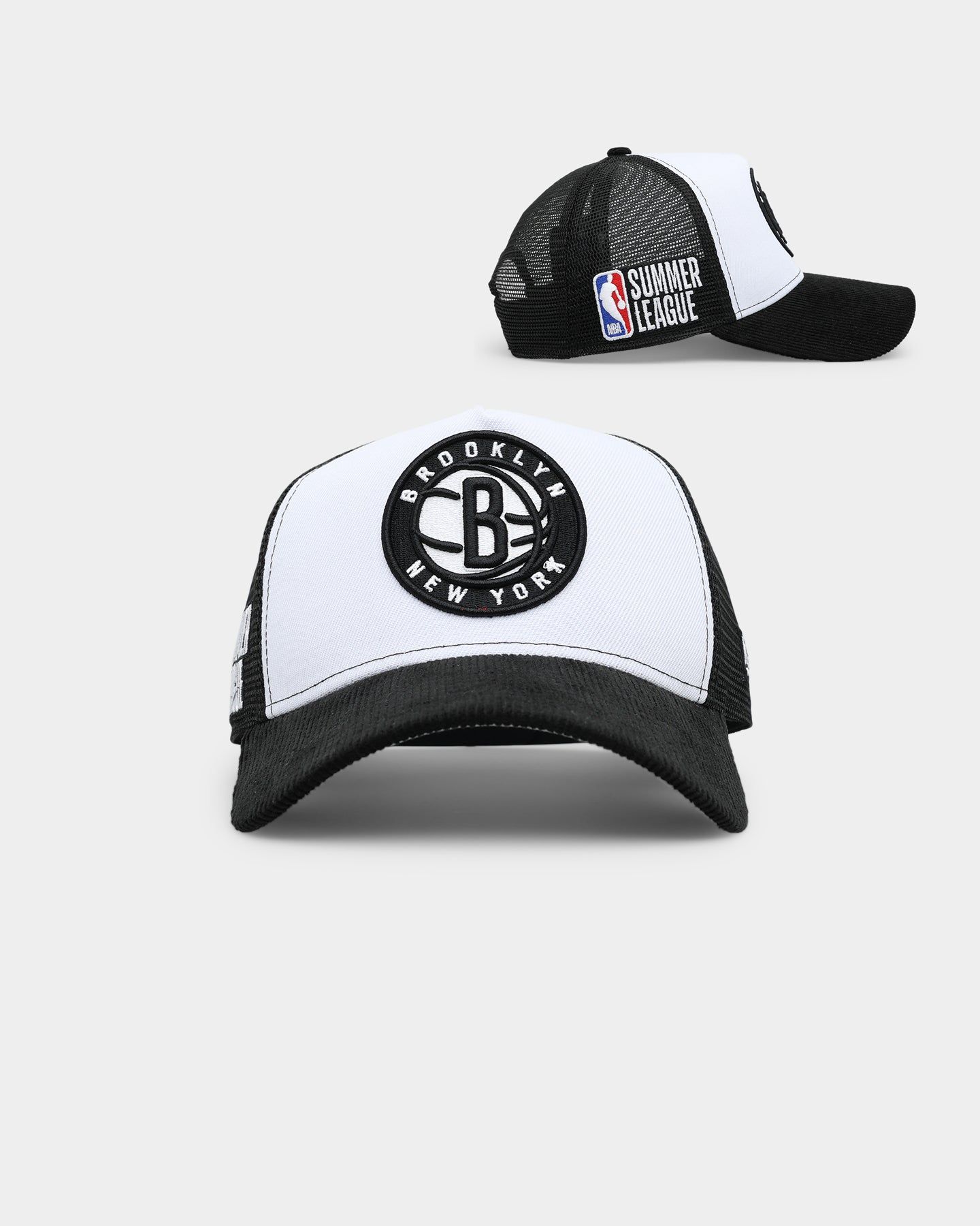 New Era Brooklyn Nets 'NBA Summer League' 9FORTY A-Frame Snapback Black/White sold by Culture Kings