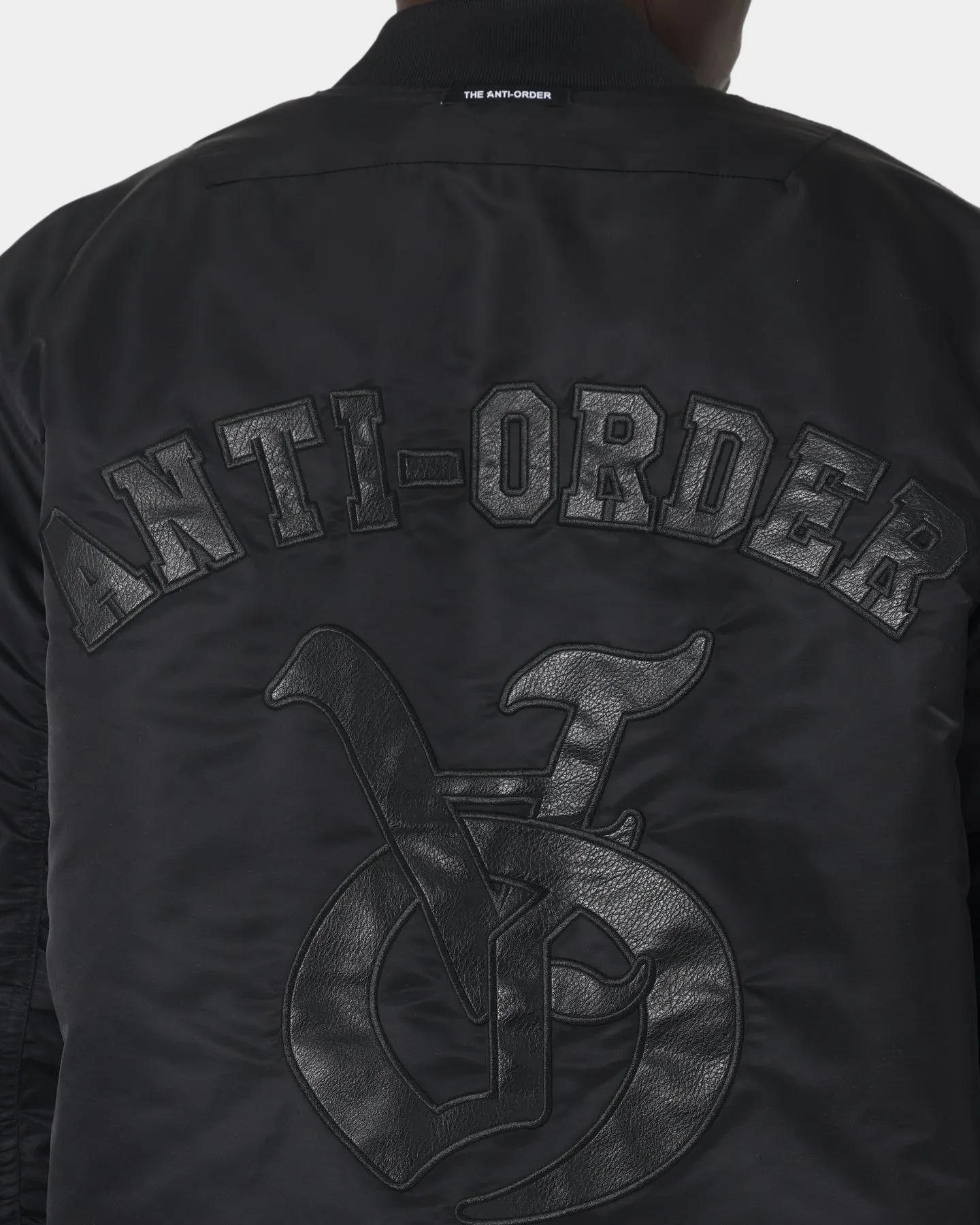 The Anti Order Antidote Oversized Bomber Jacket Black/Black sold by Culture Kings product image thumbnail 5