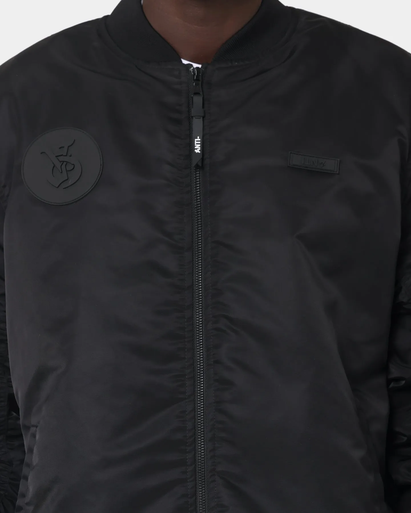 The Anti Order Antidote Oversized Bomber Jacket Black/Black sold by Culture Kings product image thumbnail 4