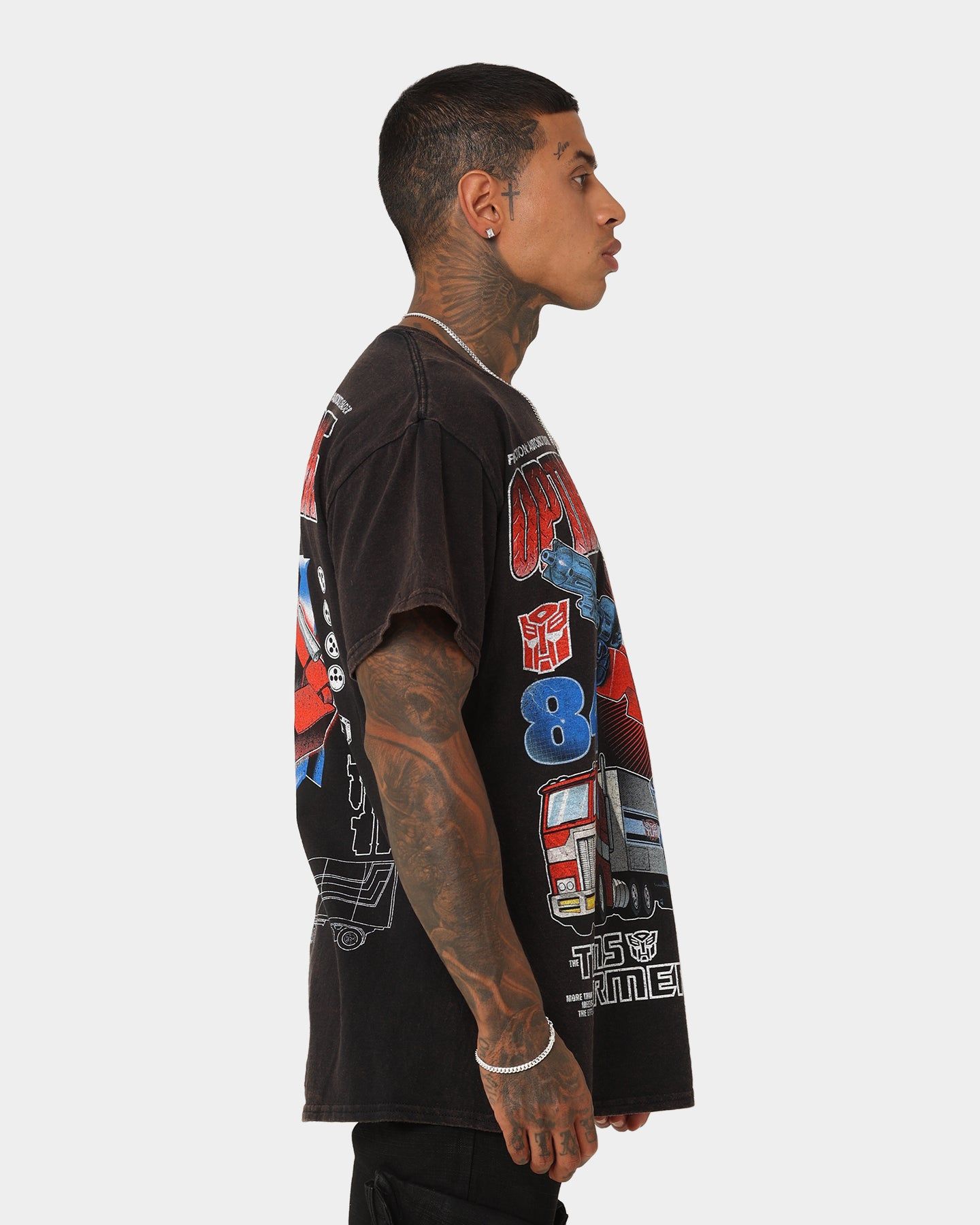 Goat Crew X Transformers Optimus Prime Vintage T-Shirt Black Wash sold by Culture Kings product image thumbnail 6