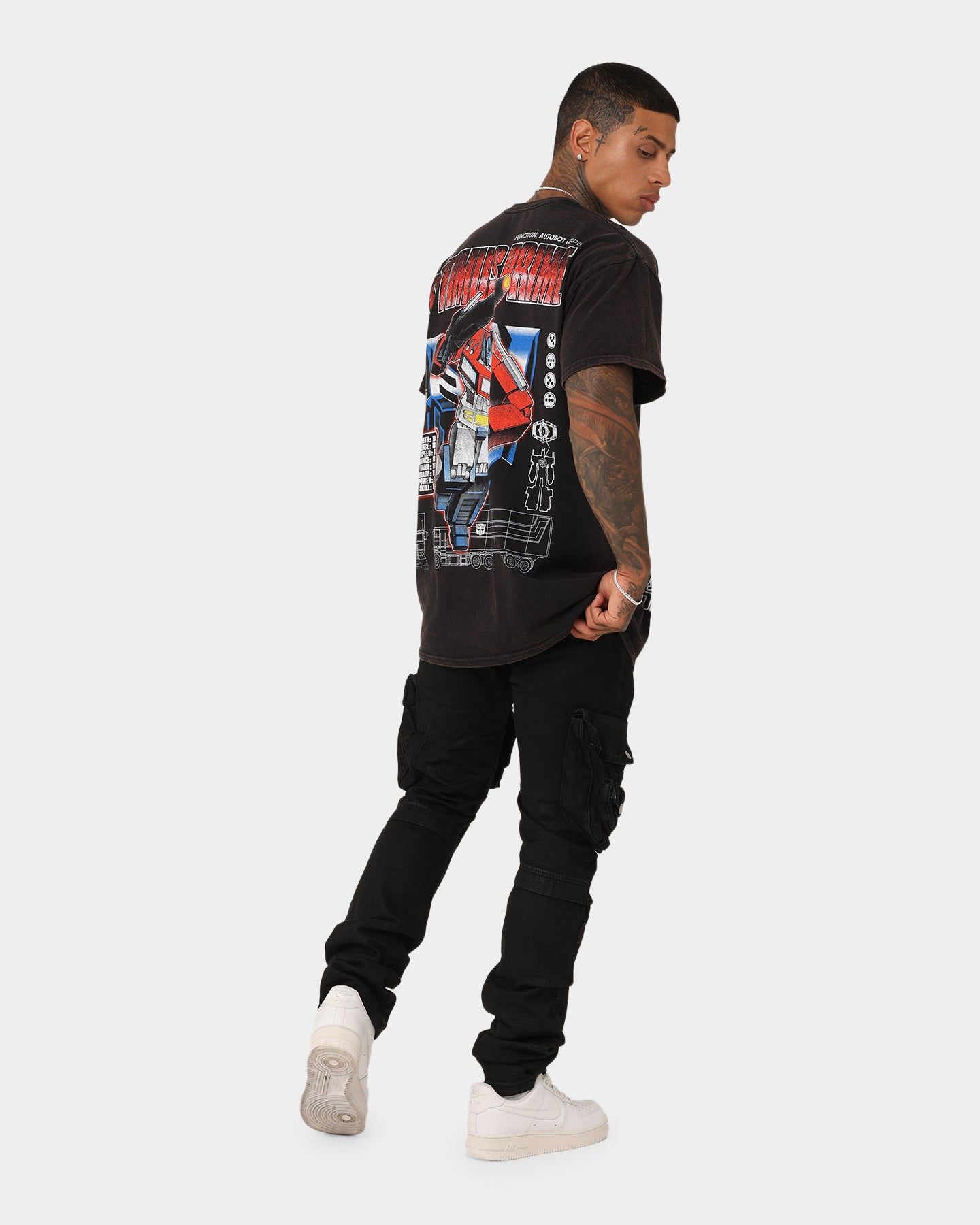Goat Crew X Transformers Optimus Prime Vintage T-Shirt Black Wash sold by Culture Kings product image thumbnail 8