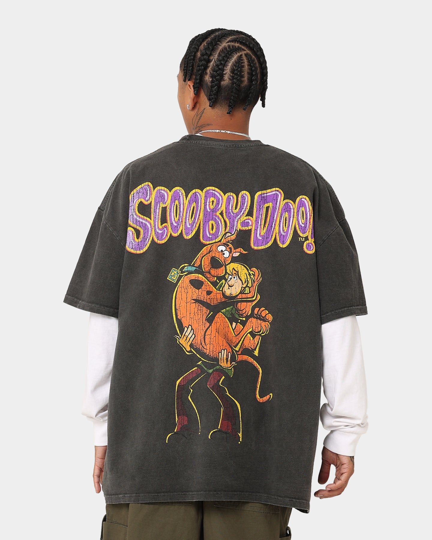 Goat Crew X Cartoon Network Green Ghost Heavyweight Vintage T-Shirt Black Wash sold by Culture Kings product image thumbnail 2