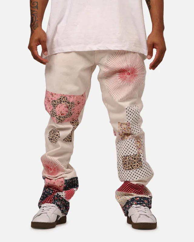 MNML B387 Rugged Flare Denim Jeans Off White sold by Culture Kings