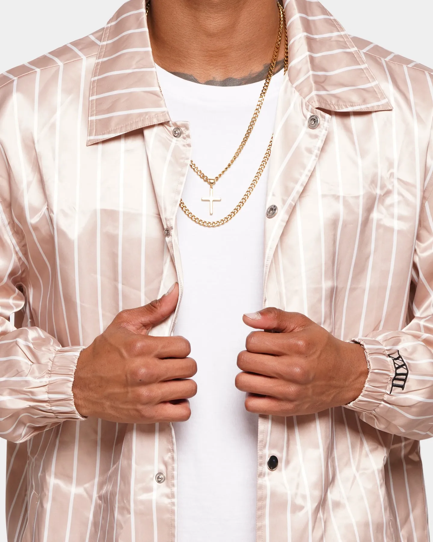 XXIII Limerick Coach Jacket Beige sold by Culture Kings product image thumbnail 3