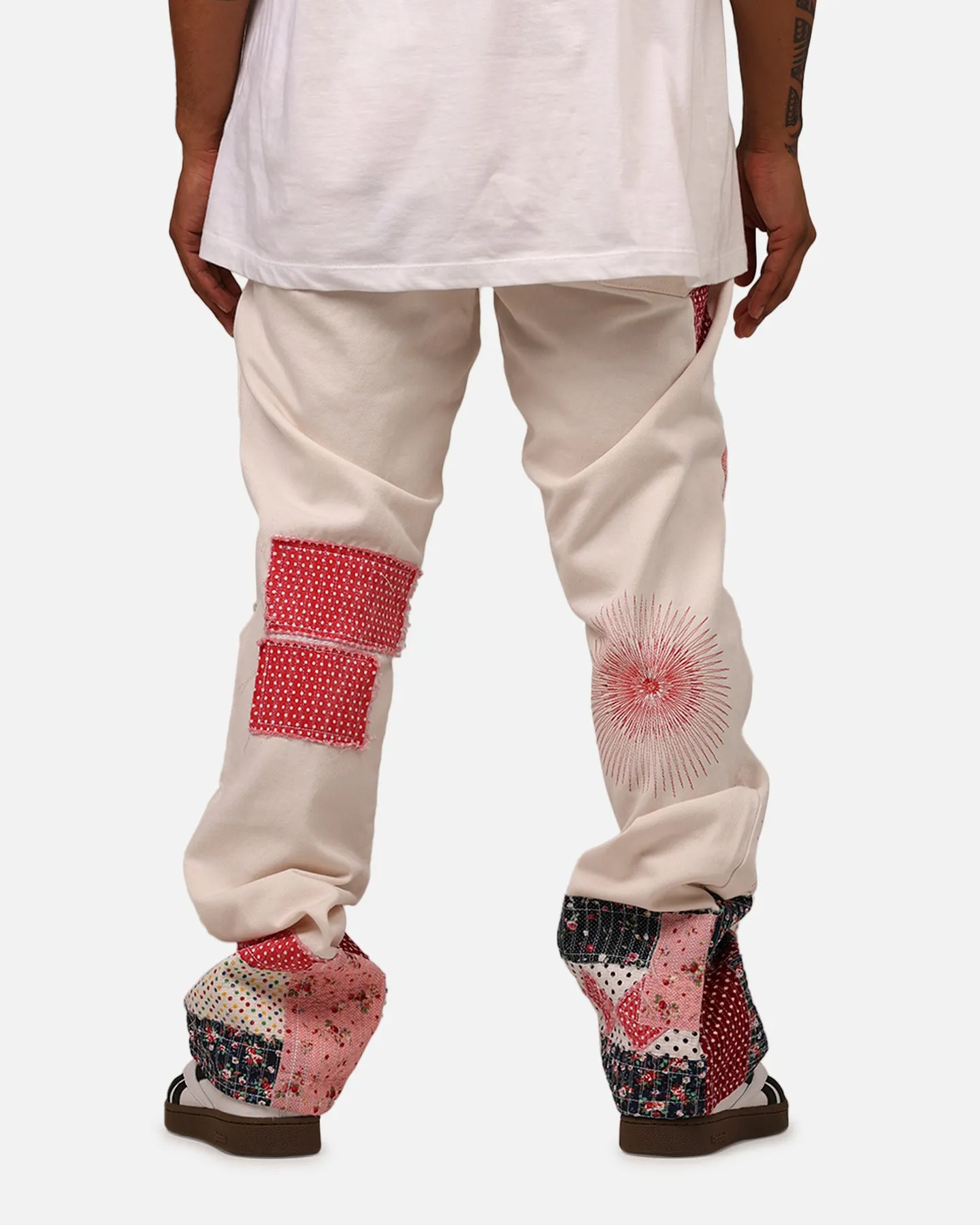 MNML B387 Rugged Flare Denim Jeans Off White sold by Culture Kings product image thumbnail 5