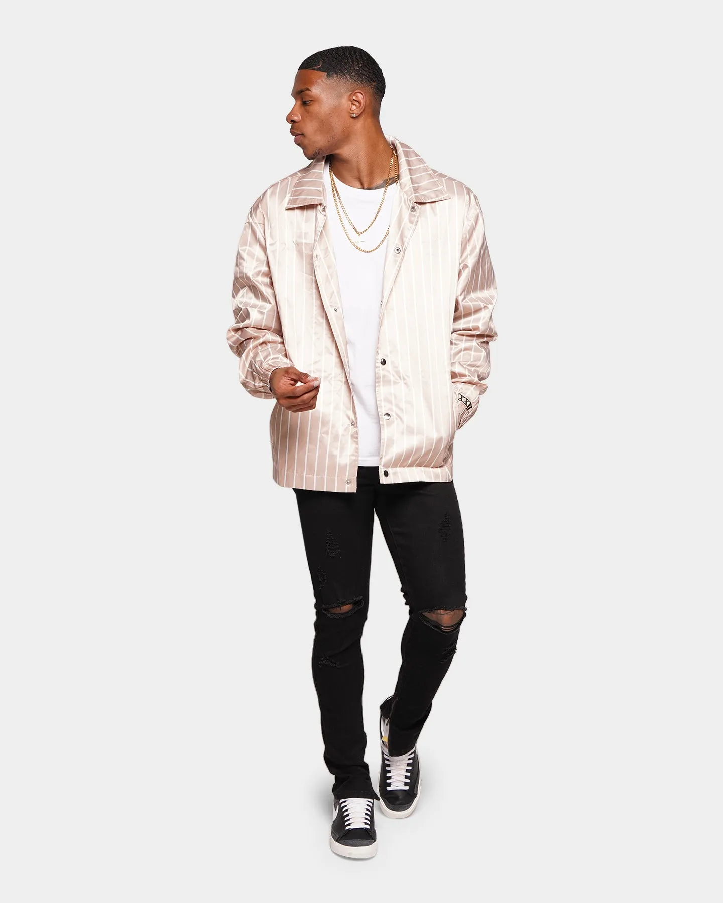 XXIII Limerick Coach Jacket Beige sold by Culture Kings product image thumbnail 2