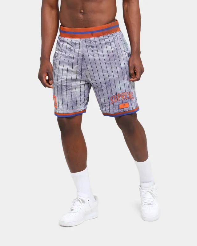 Supreme Dyed Basketball Shorts Royal sold by Culture Kings