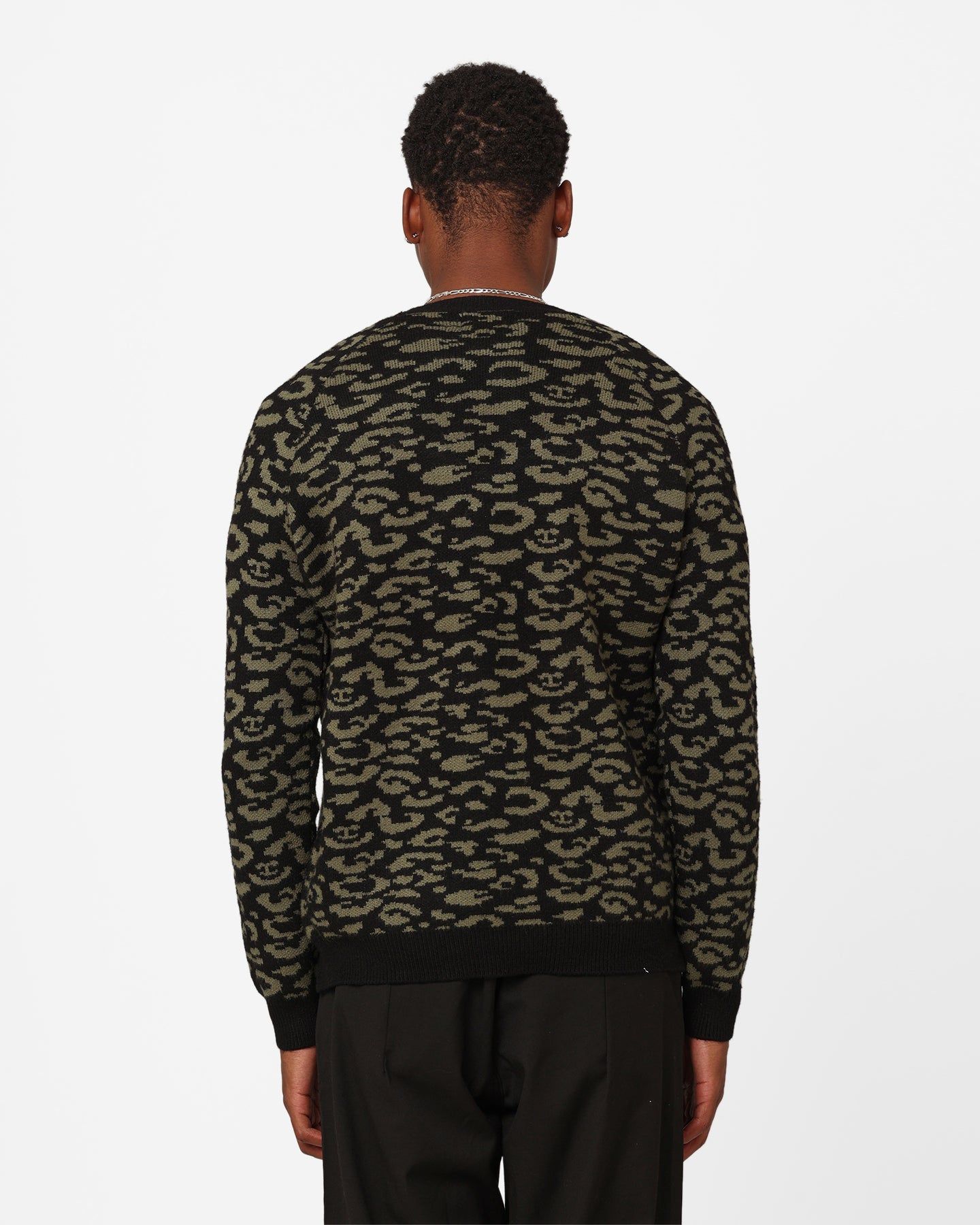 XXIII Thiago Leopard Cardigan Khaki/Black sold by Culture Kings product image thumbnail 4