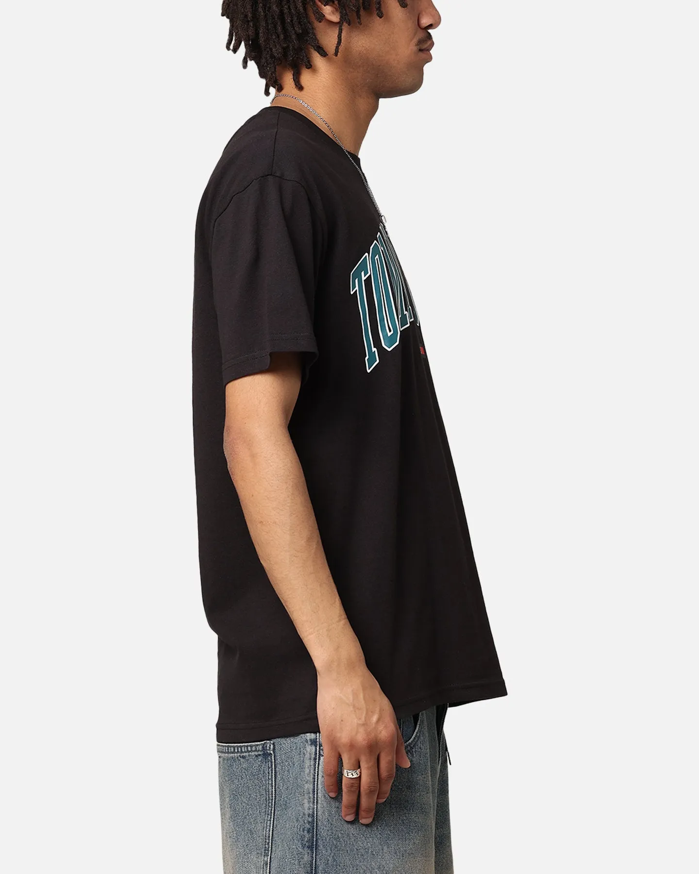 Tommy Jeans TJM Reg Popcolour Varsity T-Shirt Black sold by Culture Kings product image thumbnail 4