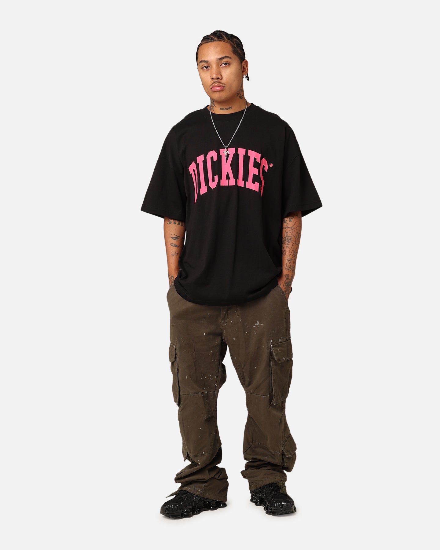 Dickies Arch 330 T-Shirt Black/Pink sold by Culture Kings product image thumbnail 2