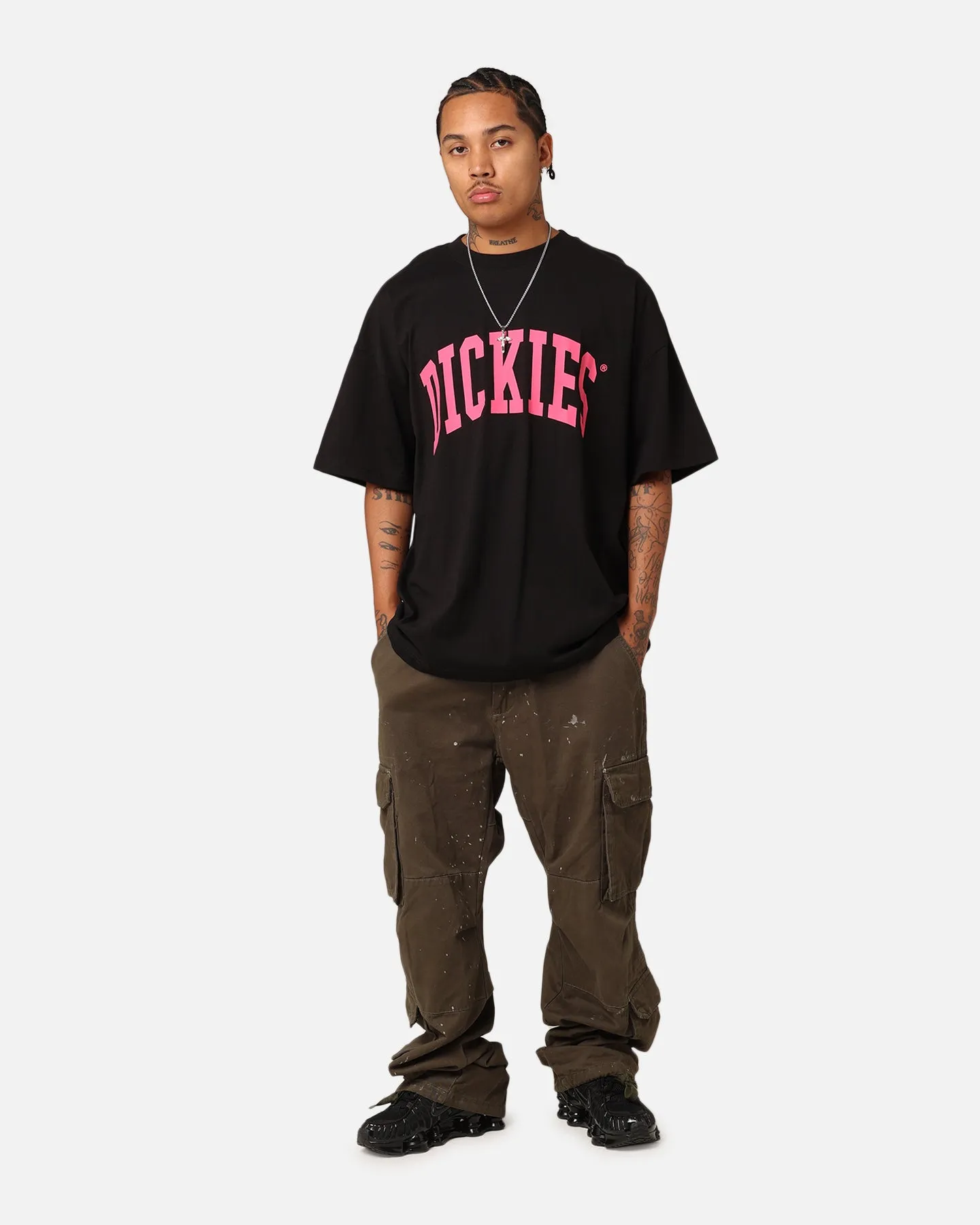 Dickies Arch 330 T-Shirt Black/Pink sold by Culture Kings product image thumbnail 2