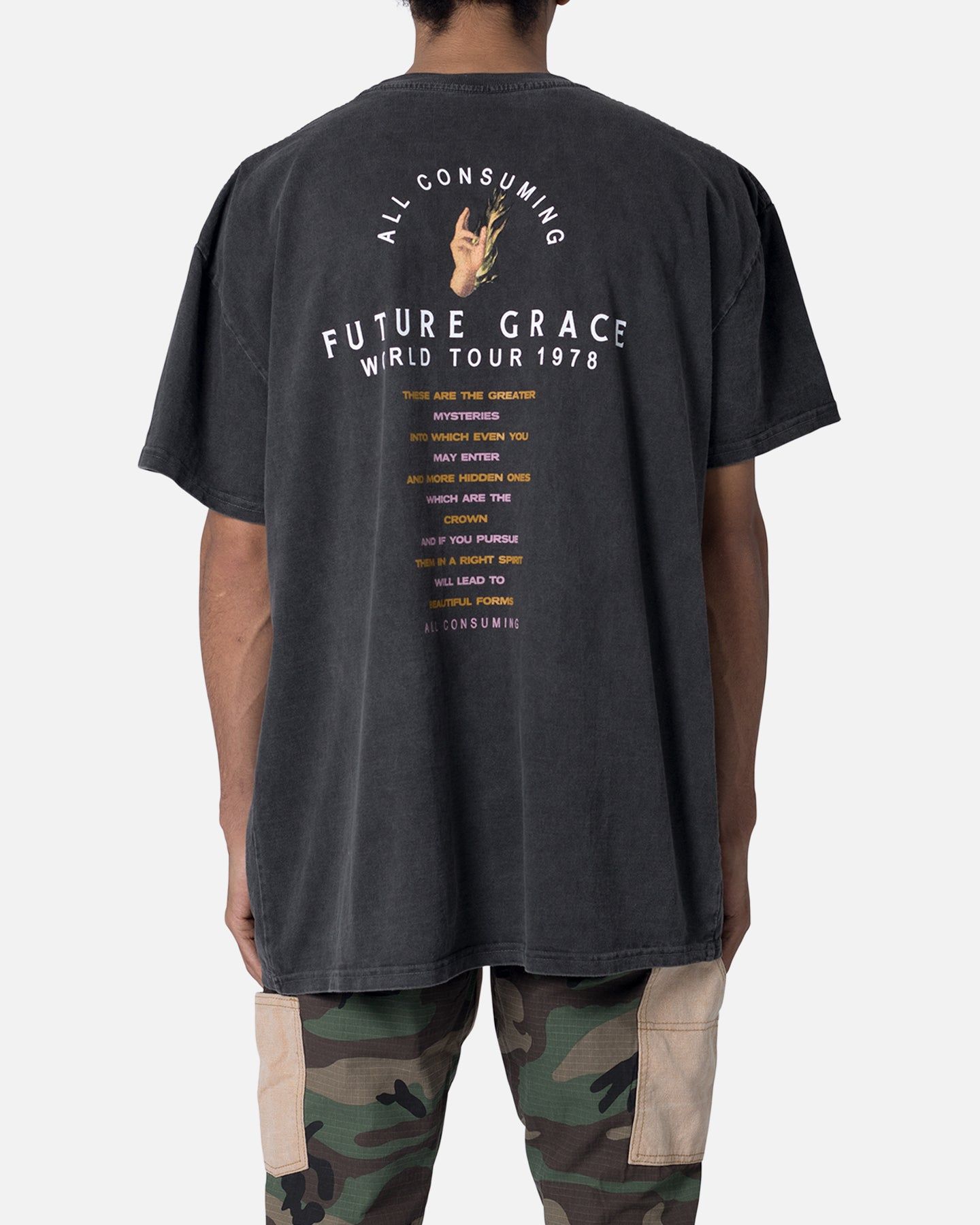 MNML Future Grace Tour T-Shirt Vintage Black sold by Culture Kings product image thumbnail 4