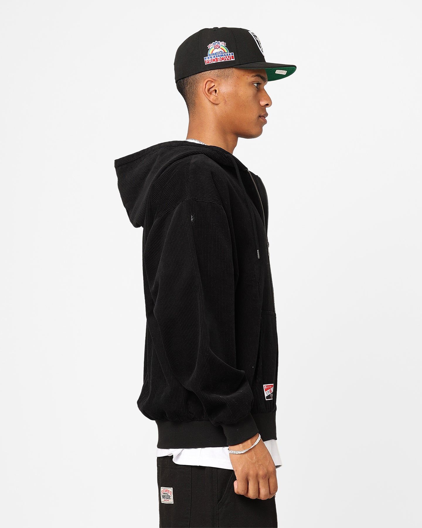 New Era Oakland Raiders Oversized Zip Hoodie Black sold by Culture Kings product image thumbnail 5
