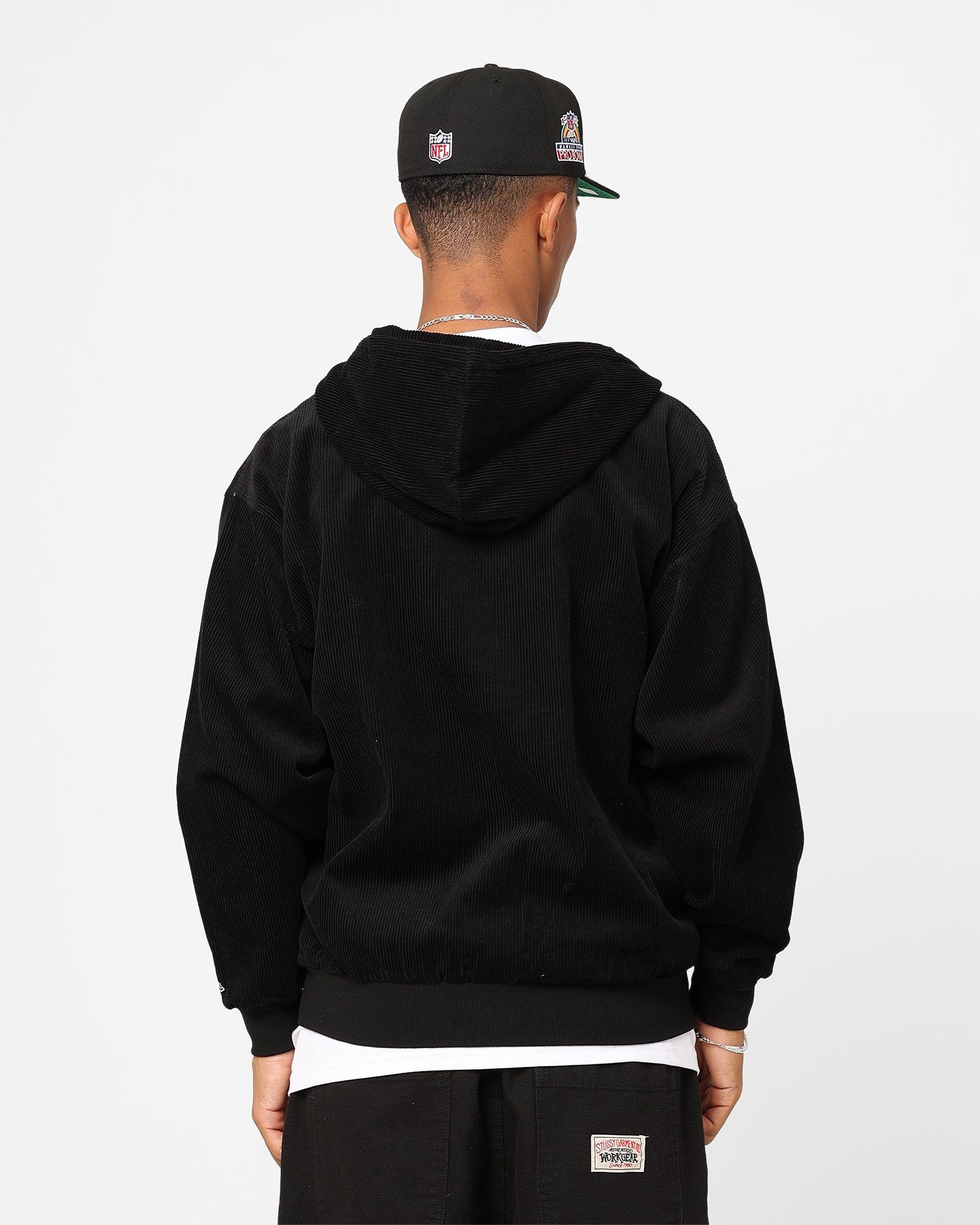 New Era Oakland Raiders Oversized Zip Hoodie Black sold by Culture Kings product image thumbnail 4