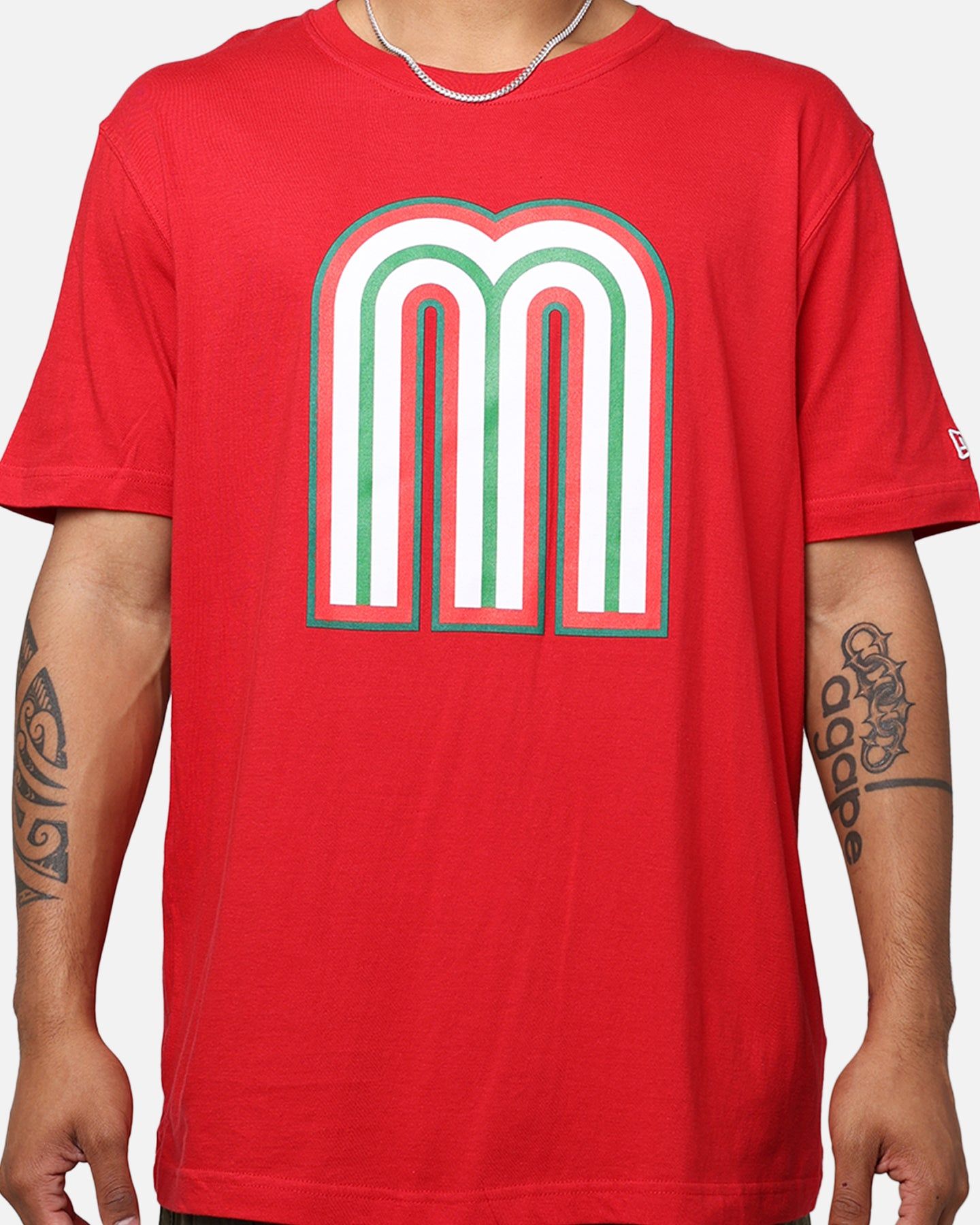 New Era Mexico National Baseball Team World Baseball Classic T-Shirt Scarlet sold by Culture Kings product image thumbnail 2