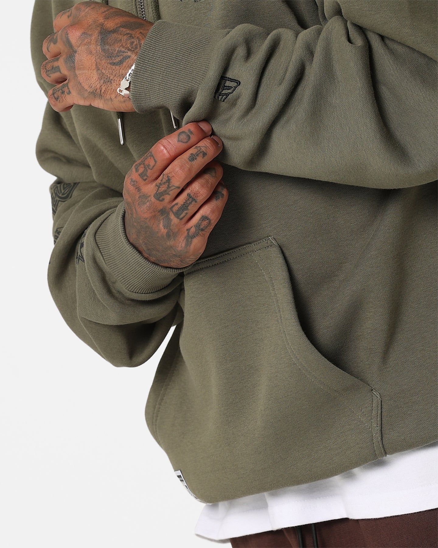 New Era New York Yankees 1/4 Zip Hoodie Green sold by Culture Kings product image thumbnail 8