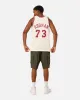 Mitchell & Ness Los Angeles Lakers Dennis Rodman 'Love & Devotion' Swingman Jersey Cream sold by Culture Kings