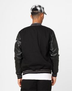 Carre MVP Varsity Jacket Black/White sold by Culture Kings