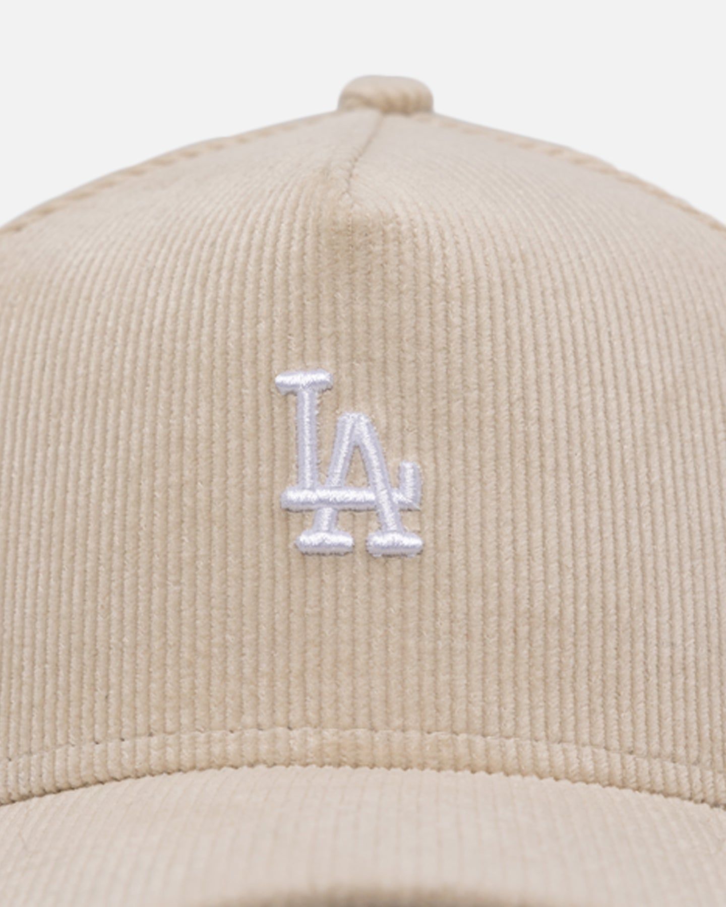 New Era Los Angeles Dodgers 'Micro Cord Cream' 9FORTY A-Frame Snapback Cream/White sold by Culture Kings product image thumbnail 5