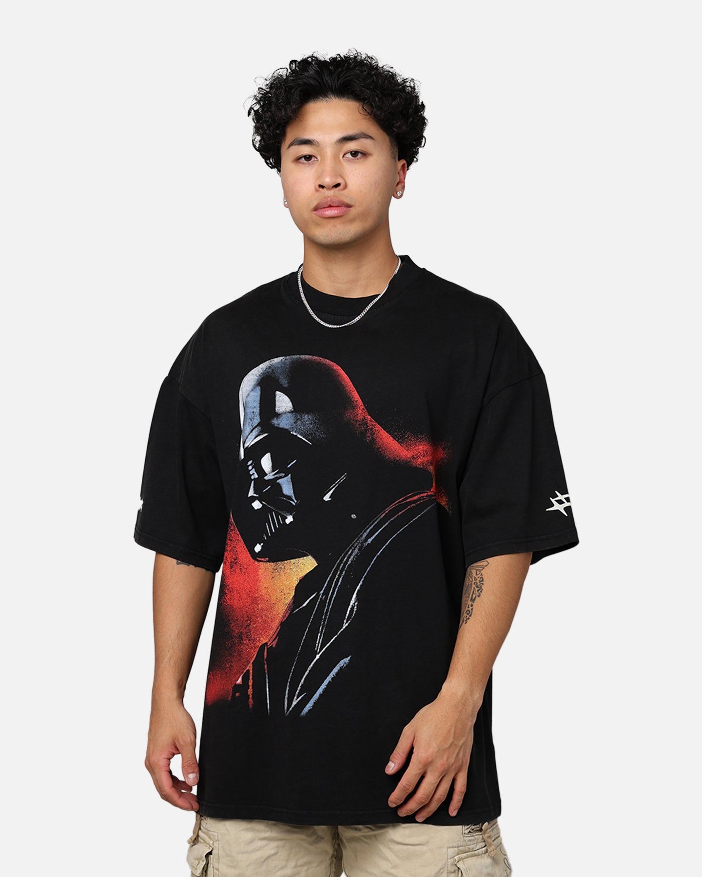 Star Wars Darth Vader T-Shirt Black Acid Wash sold by Culture Kings product image thumbnail 2