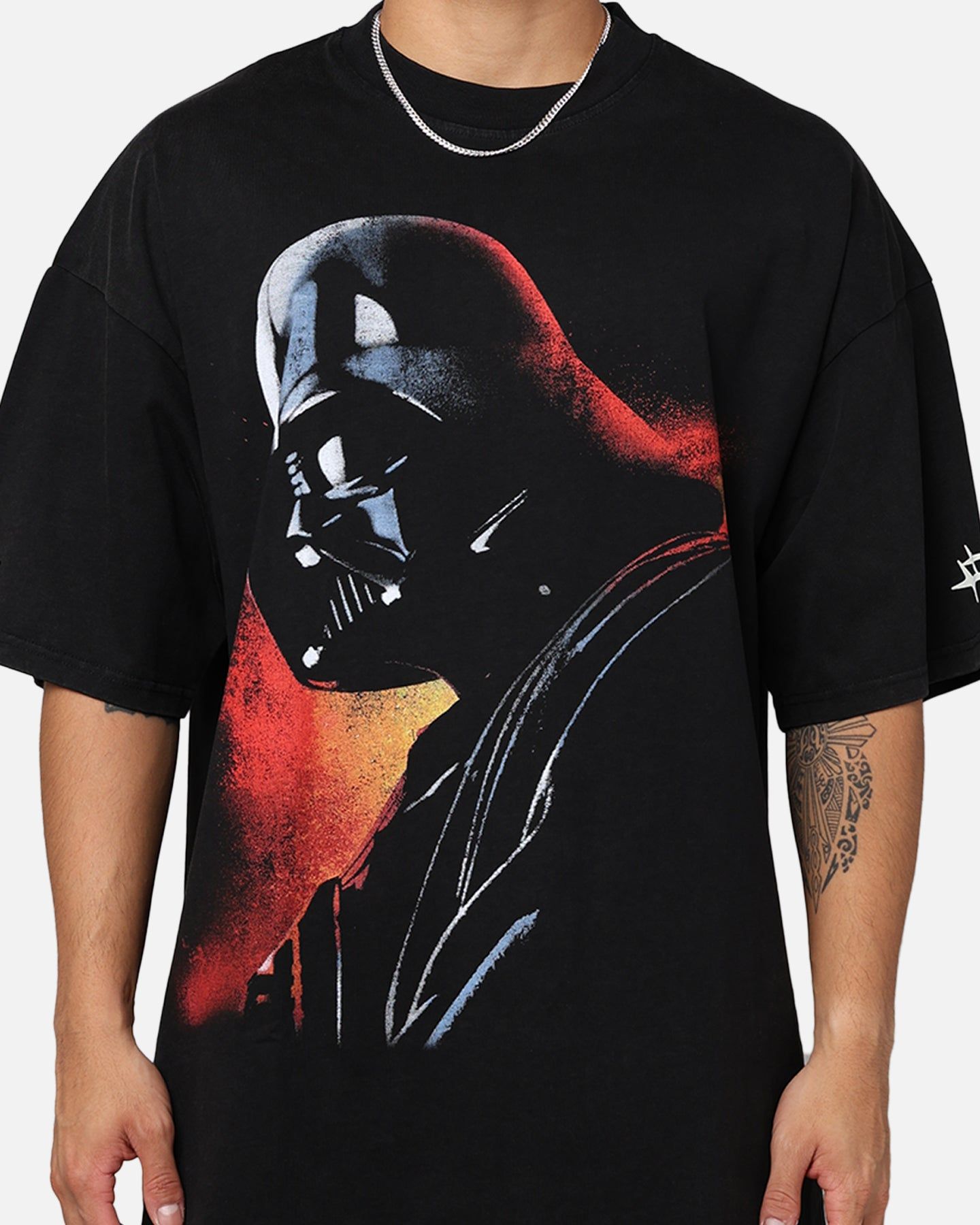 Star Wars Darth Vader T-Shirt Black Acid Wash sold by Culture Kings product image thumbnail 4