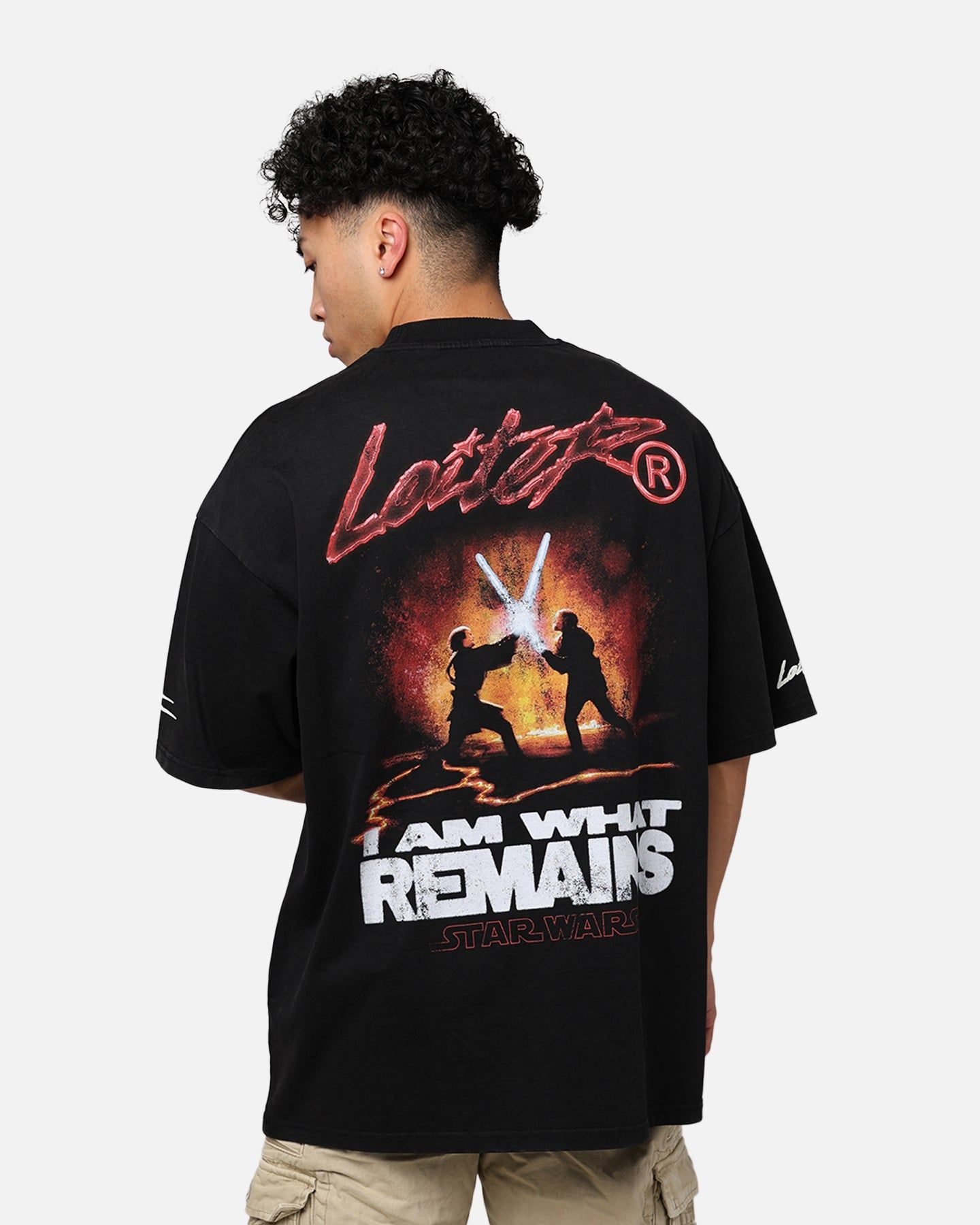 Star Wars Darth Vader T-Shirt Black Acid Wash sold by Culture Kings