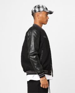 Carre MVP Varsity Jacket Black/White sold by Culture Kings