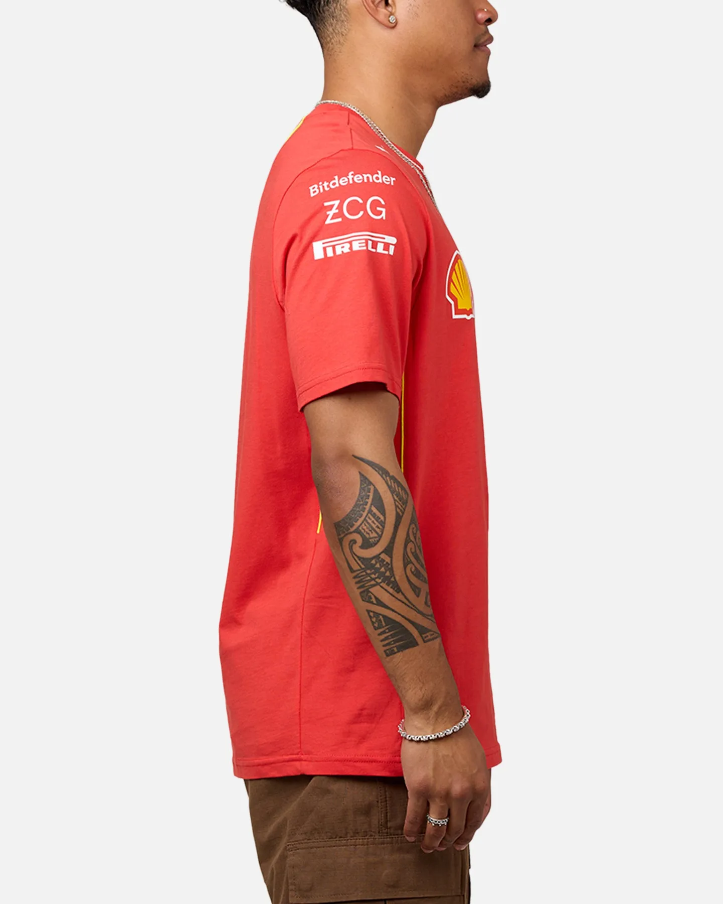 Puma X Scuderia Ferrari 2024 Team T-Shirt Burnt Red sold by Culture Kings product image thumbnail 4
