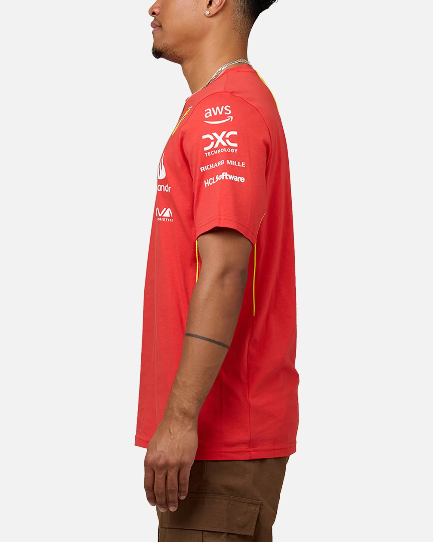 Puma X Scuderia Ferrari 2024 Team T-Shirt Burnt Red sold by Culture Kings product image thumbnail 5