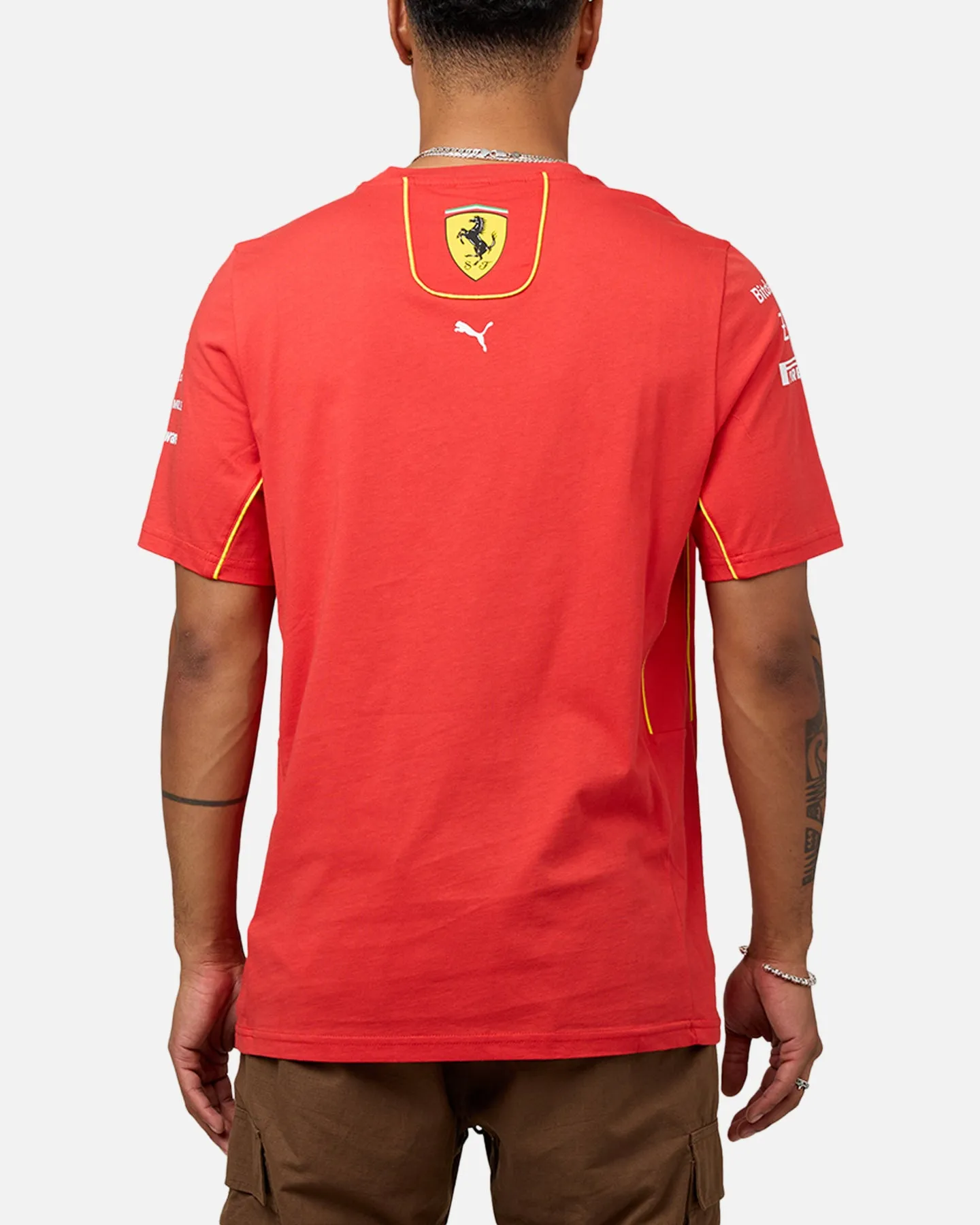 Puma X Scuderia Ferrari 2024 Team T-Shirt Burnt Red sold by Culture Kings product image thumbnail 2
