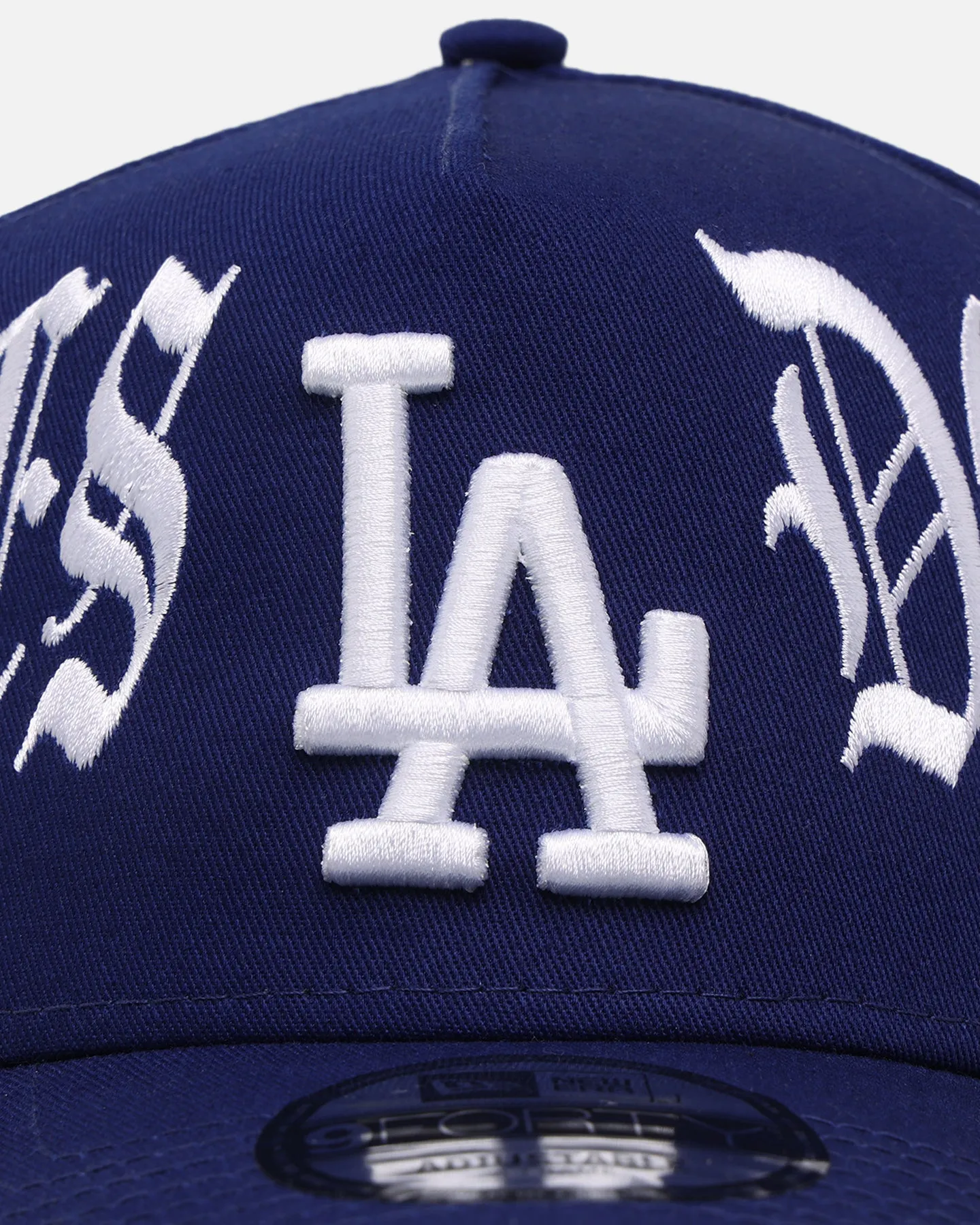 NEW ERA ☆ 'Gothic Script' 9FORTY A-Frame Snapback ゴシック New Era New York Yankees 'Gothic Script' 9FORTY A-Frame
