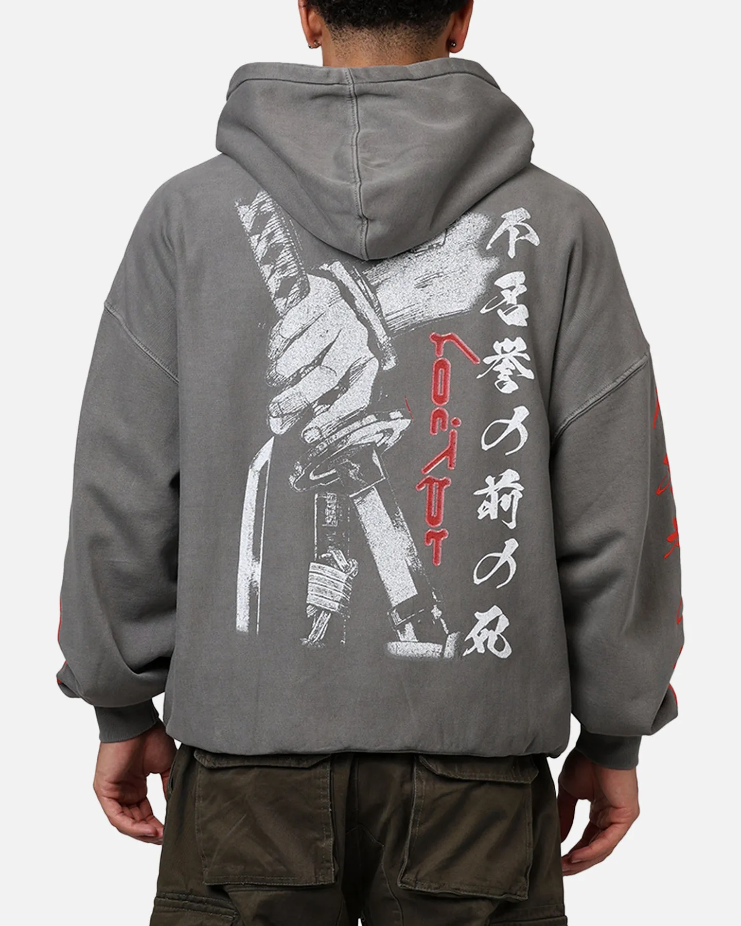 Loiter Ultimate Vengeance Vintage Hoodie Charcoal sold by Culture Kings product image thumbnail 2