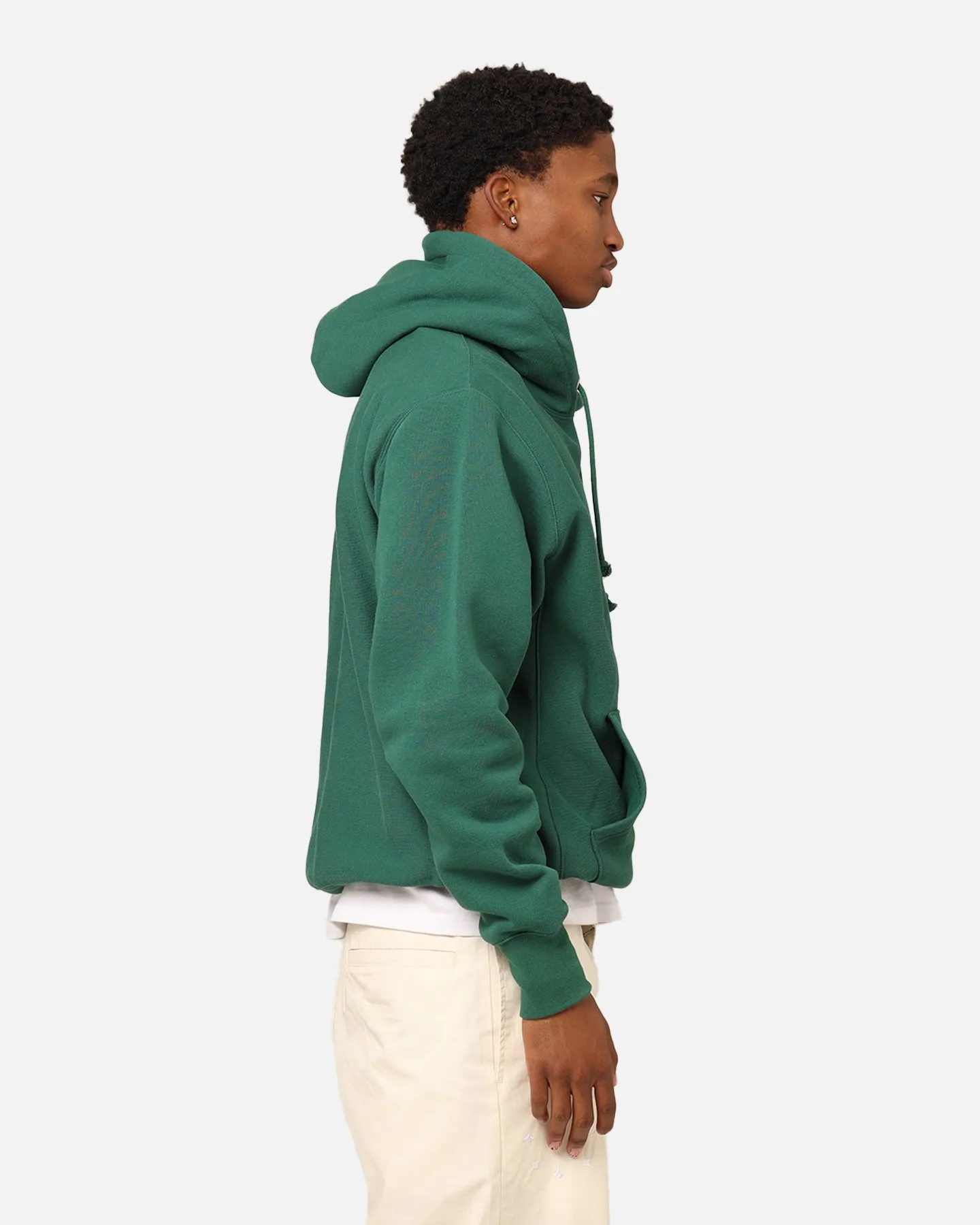 Champion Reverse Weave Small C Hoodie Spruce Willis sold by Culture Kings product image thumbnail 4
