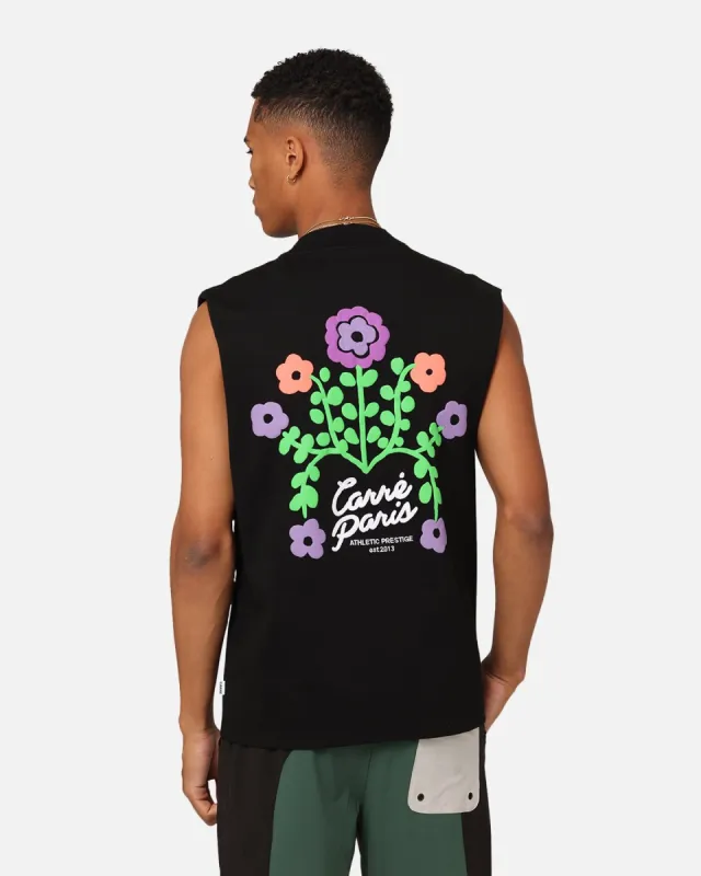 Carre Floraux Muscle T-Shirt Black sold by Culture Kings