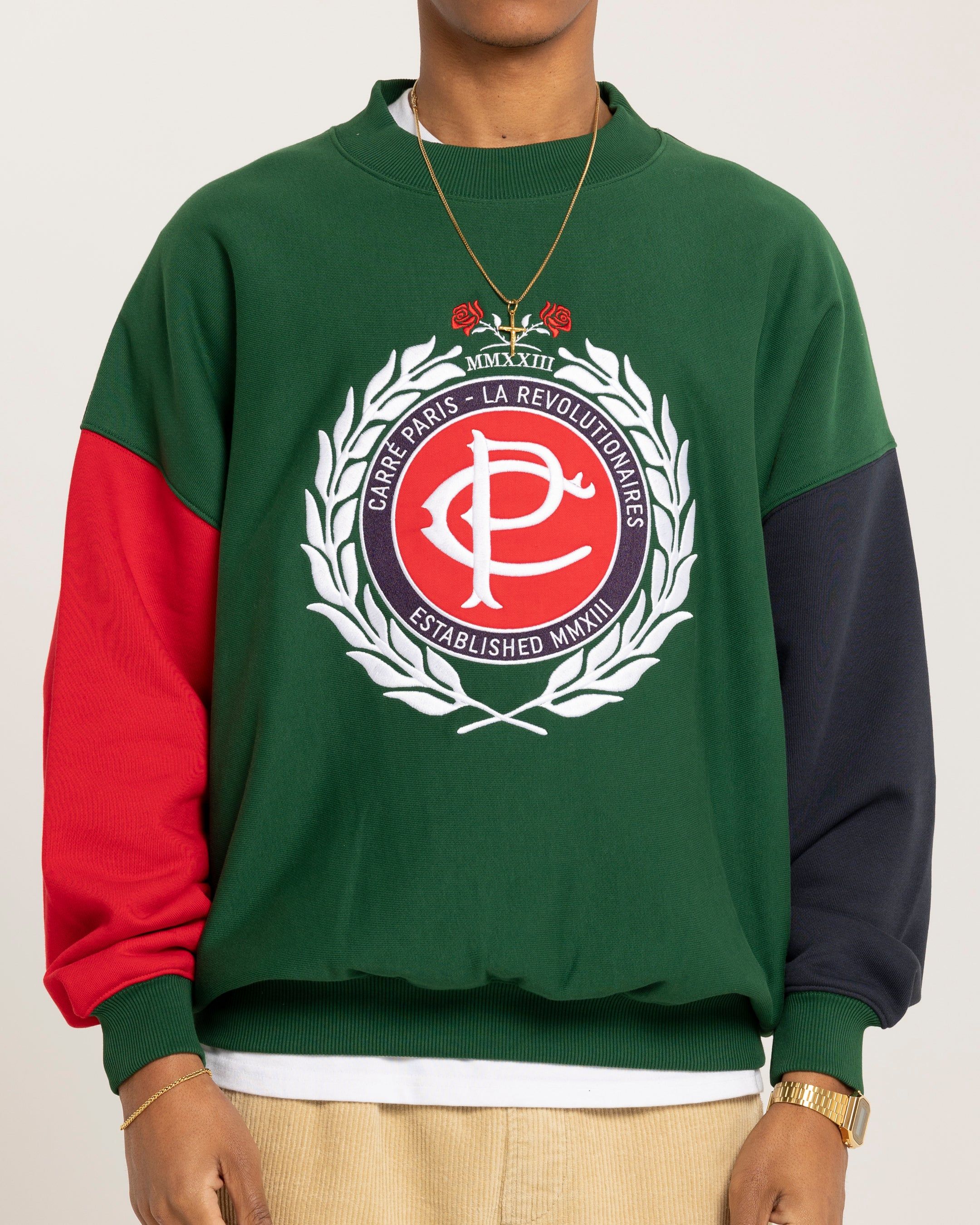 Carre Heritage Oversized Crewneck Multi sold by Culture Kings product image thumbnail 3