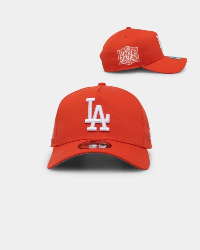 New Era Los Angeles Dodgers 9FORTY A-Frame Snapback Orange sold by Culture Kings