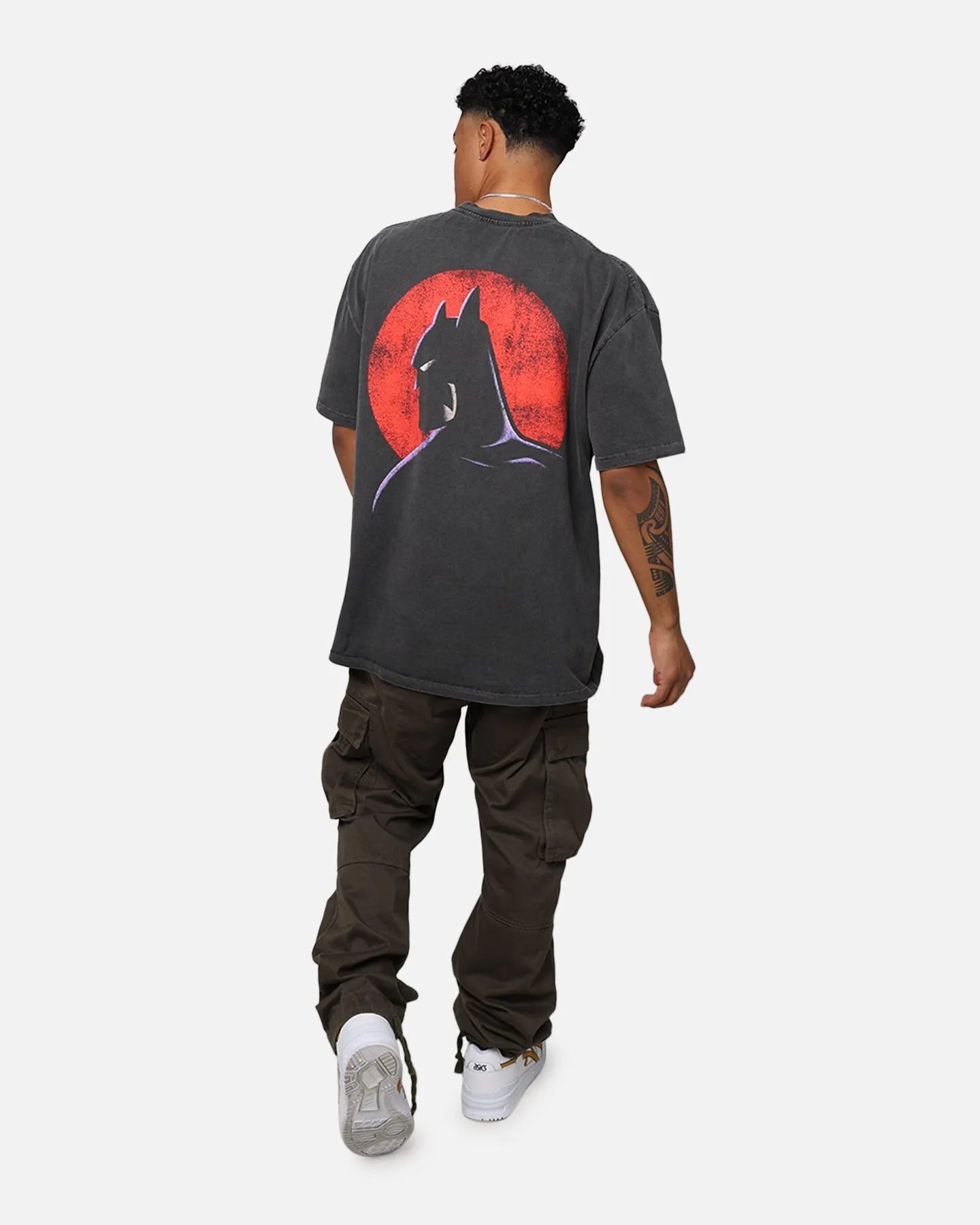 American Thrift X DC Batman The Animated Series Heavyweight Vintage T-Shirt Washed Black sold by Culture Kings product image thumbnail 3