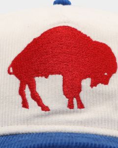 New Era Buffalo Bills 'Throwback Corduroy' Golfer Snapback White sold by Culture Kings