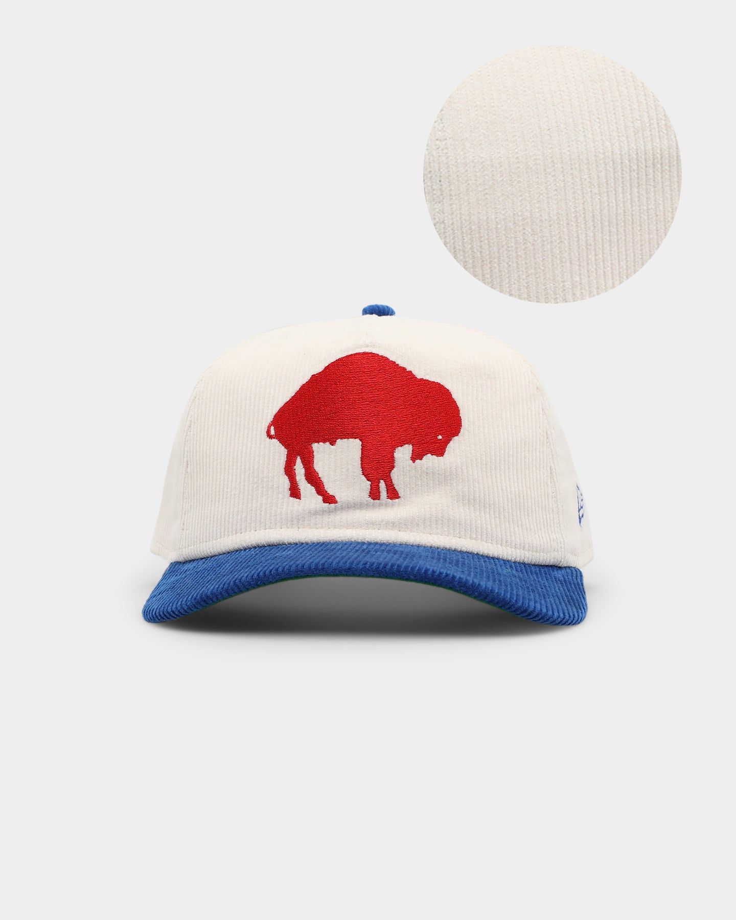 New Era Buffalo Bills 'Throwback Corduroy' Golfer Snapback White sold by Culture Kings